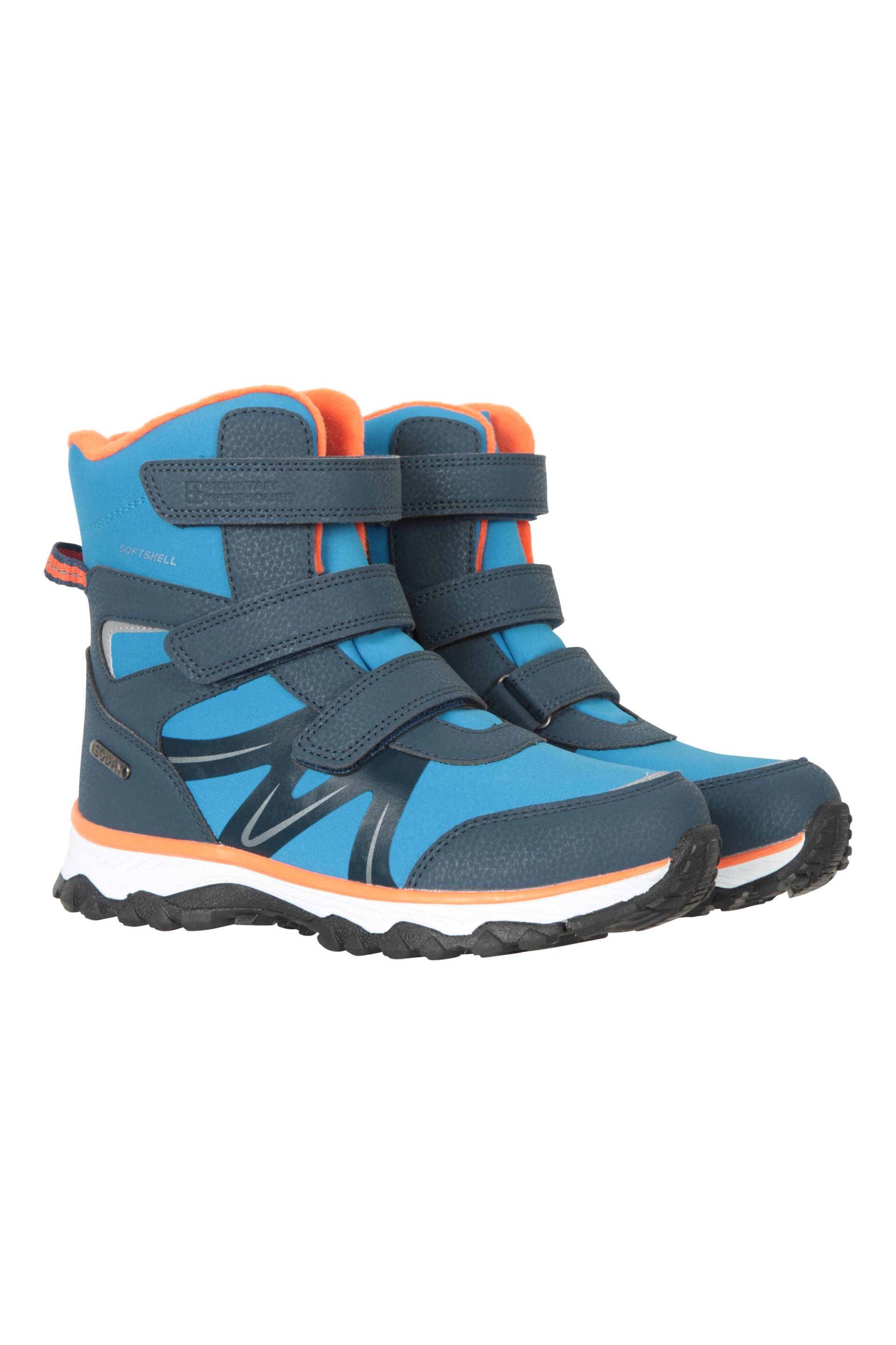 Slope Kinder Softshell Schneestiefel - Orange von Mountain Warehouse