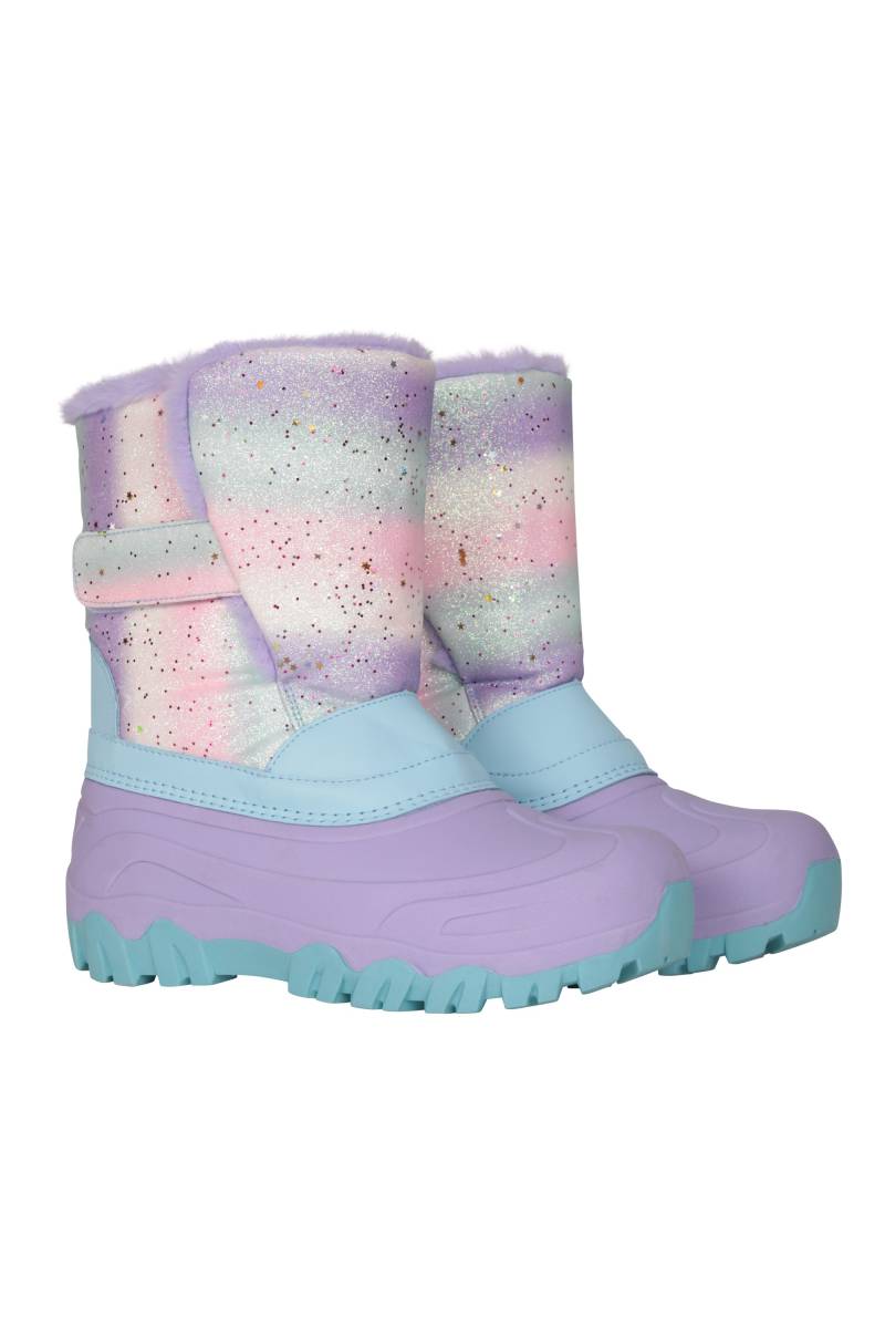 Snow Ball Kinder-Schneestiefel - Rosa von Mountain Warehouse