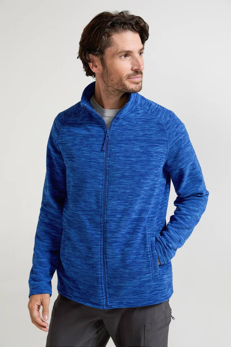 Snowdon II Herren-Fleecejacke - Blau von Mountain Warehouse