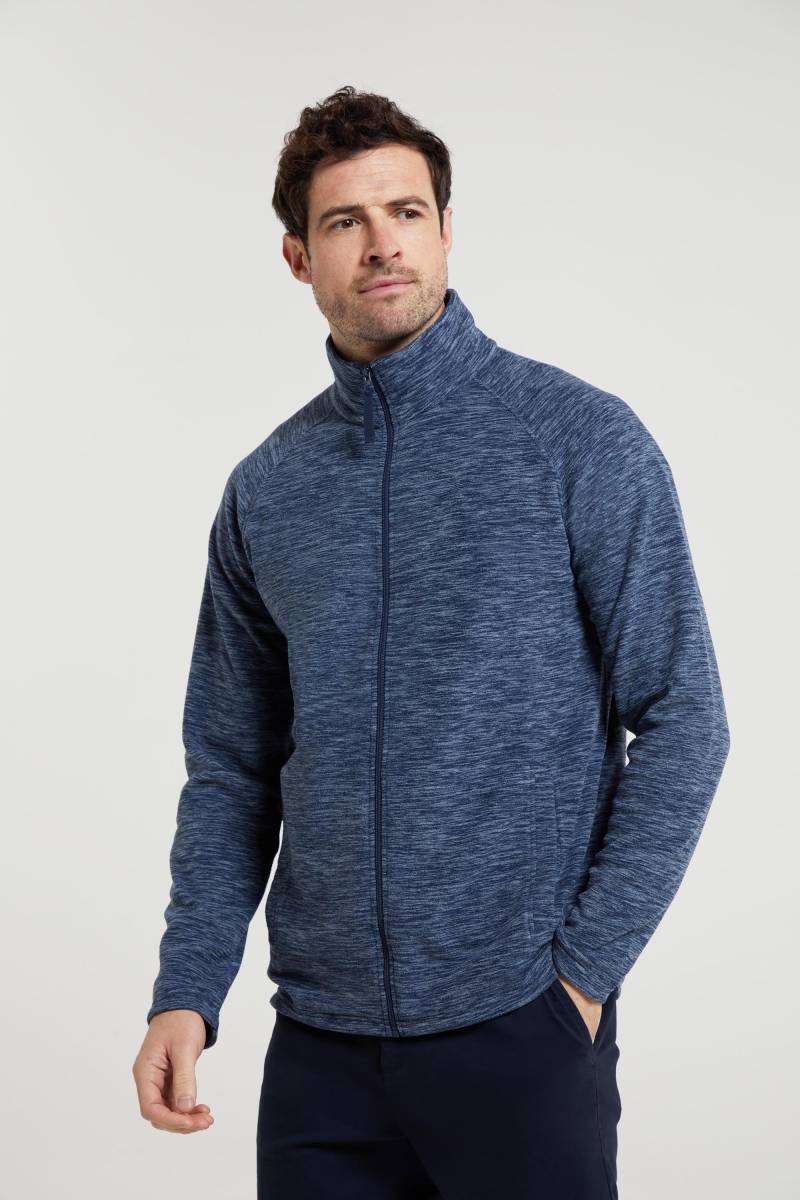 Snowdon II Herren-Fleecejacke - Blau von Mountain Warehouse