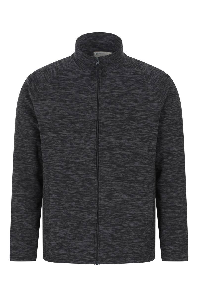 Snowdon II Herren-Fleecejacke - Schwarz von Mountain Warehouse