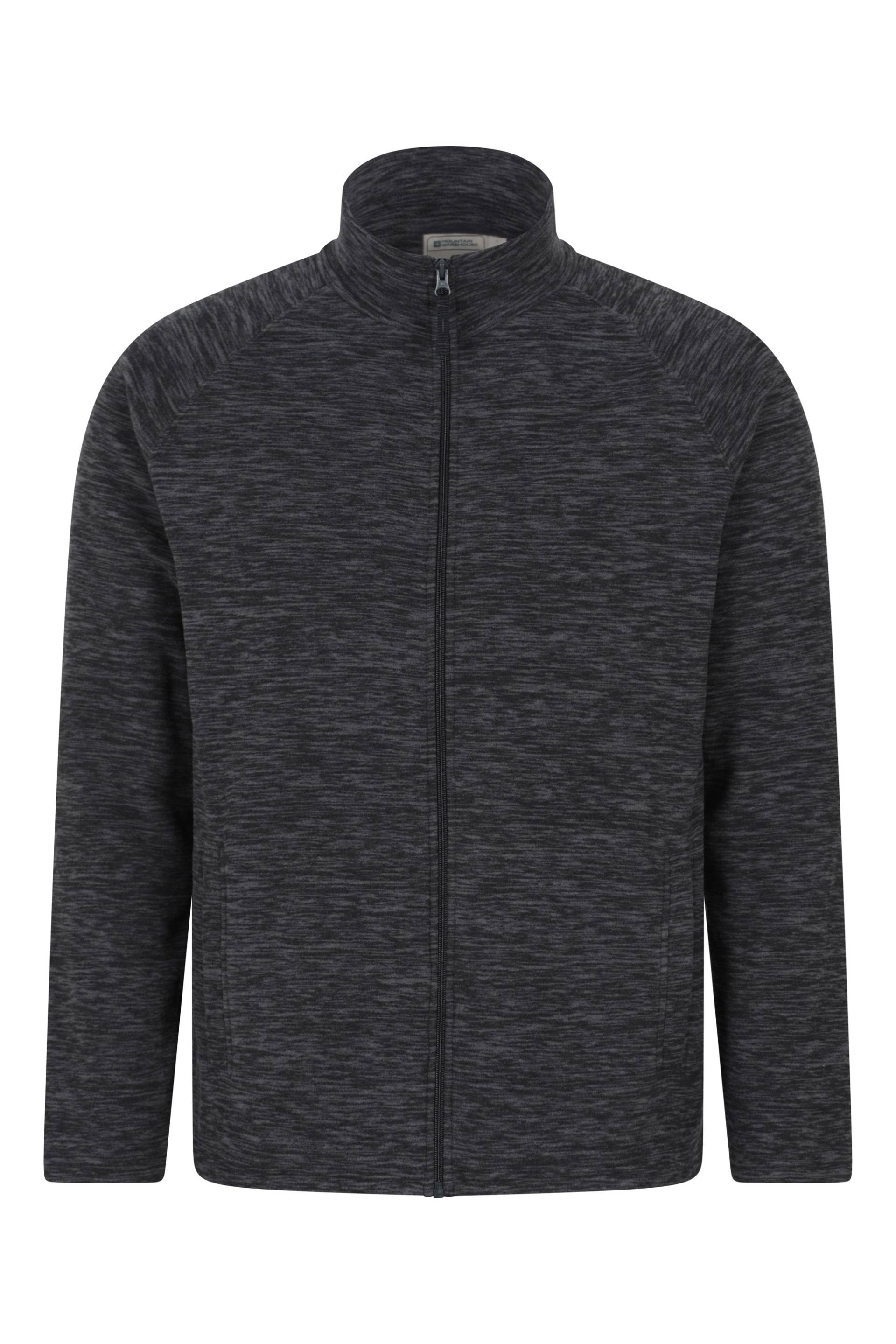 Snowdon II Herren-Fleecejacke - Schwarz von Mountain Warehouse