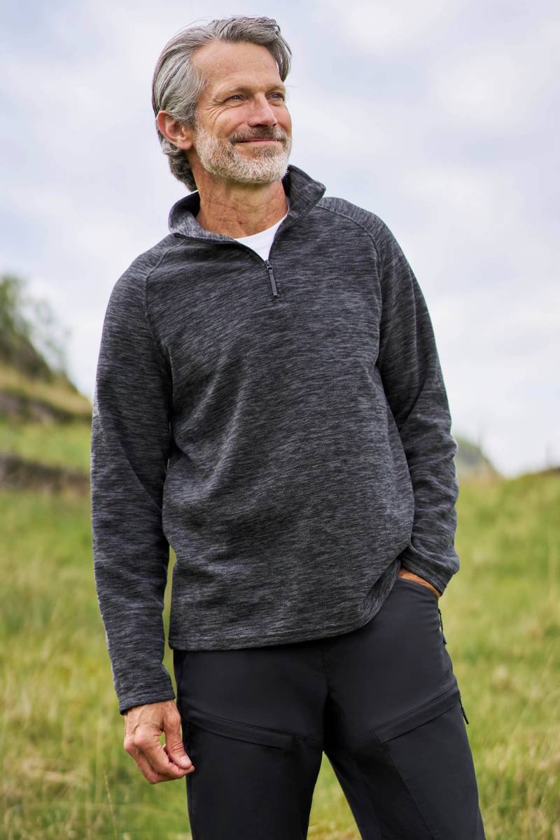 Snowdon II Herren-Mikrofleece - Grau Snowdon II Herren-Mikrofleece - Grau von Mountain Warehouse