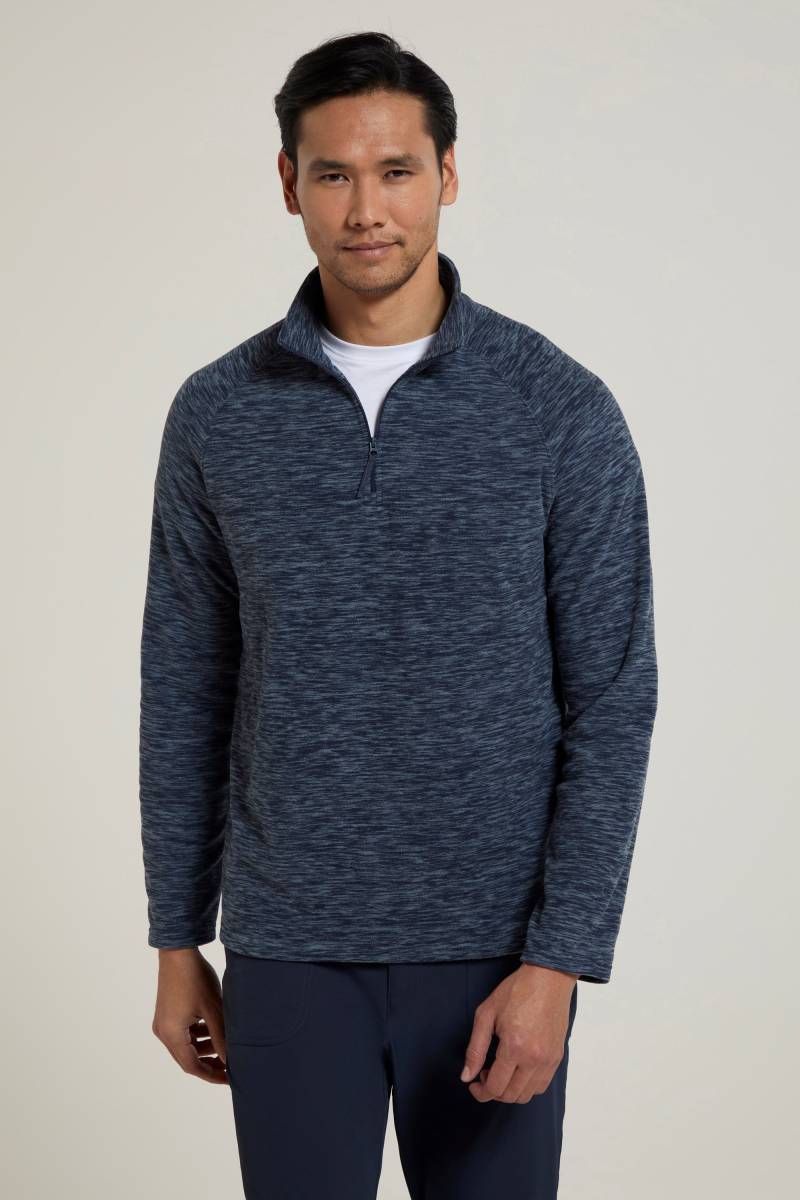 Snowdon II Herren-Mikrofleece - Marineblau Snowdon II Herren-Mikrofleece - Marineblau von Mountain Warehouse