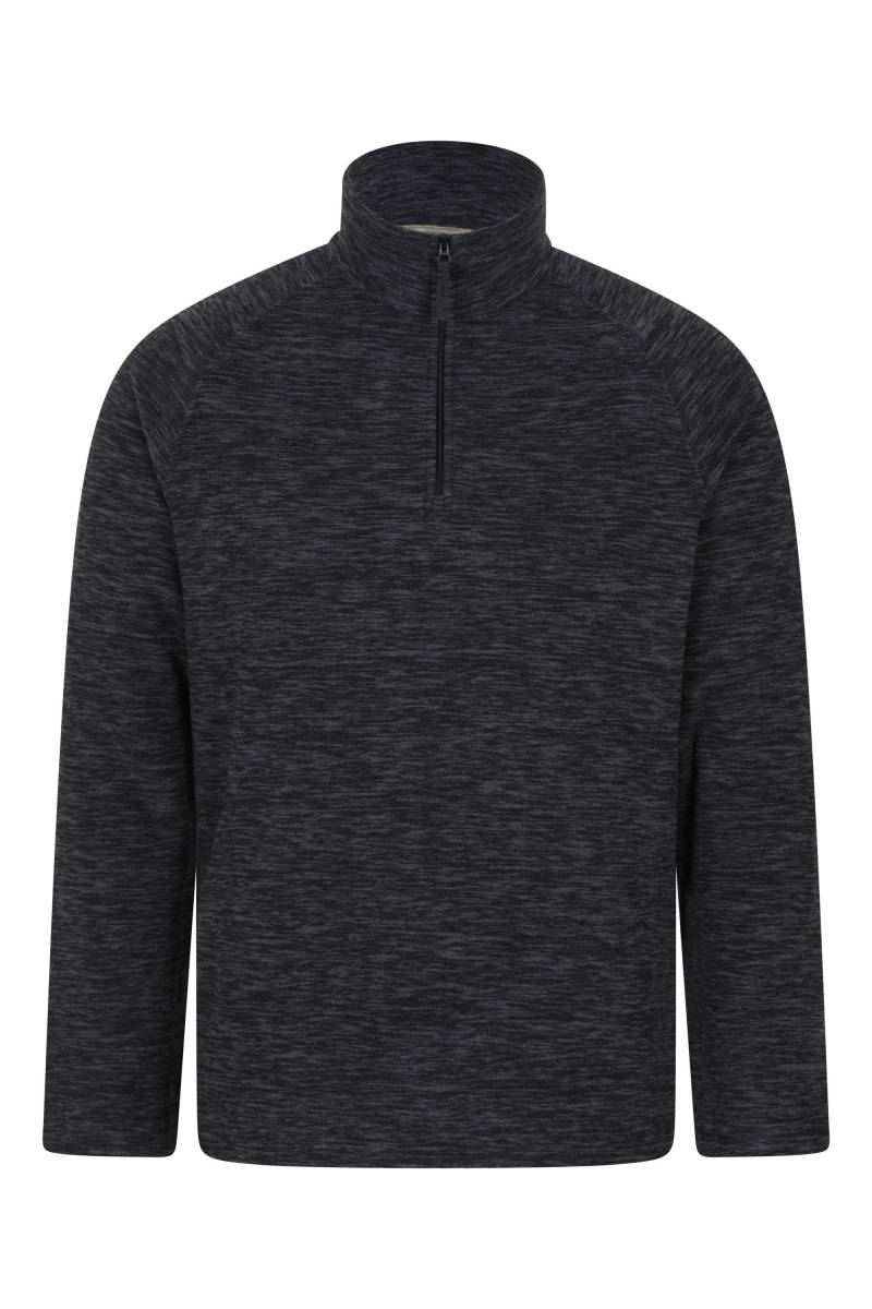 Snowdon II Herren-Mikrofleece - Schwarz von Mountain Warehouse