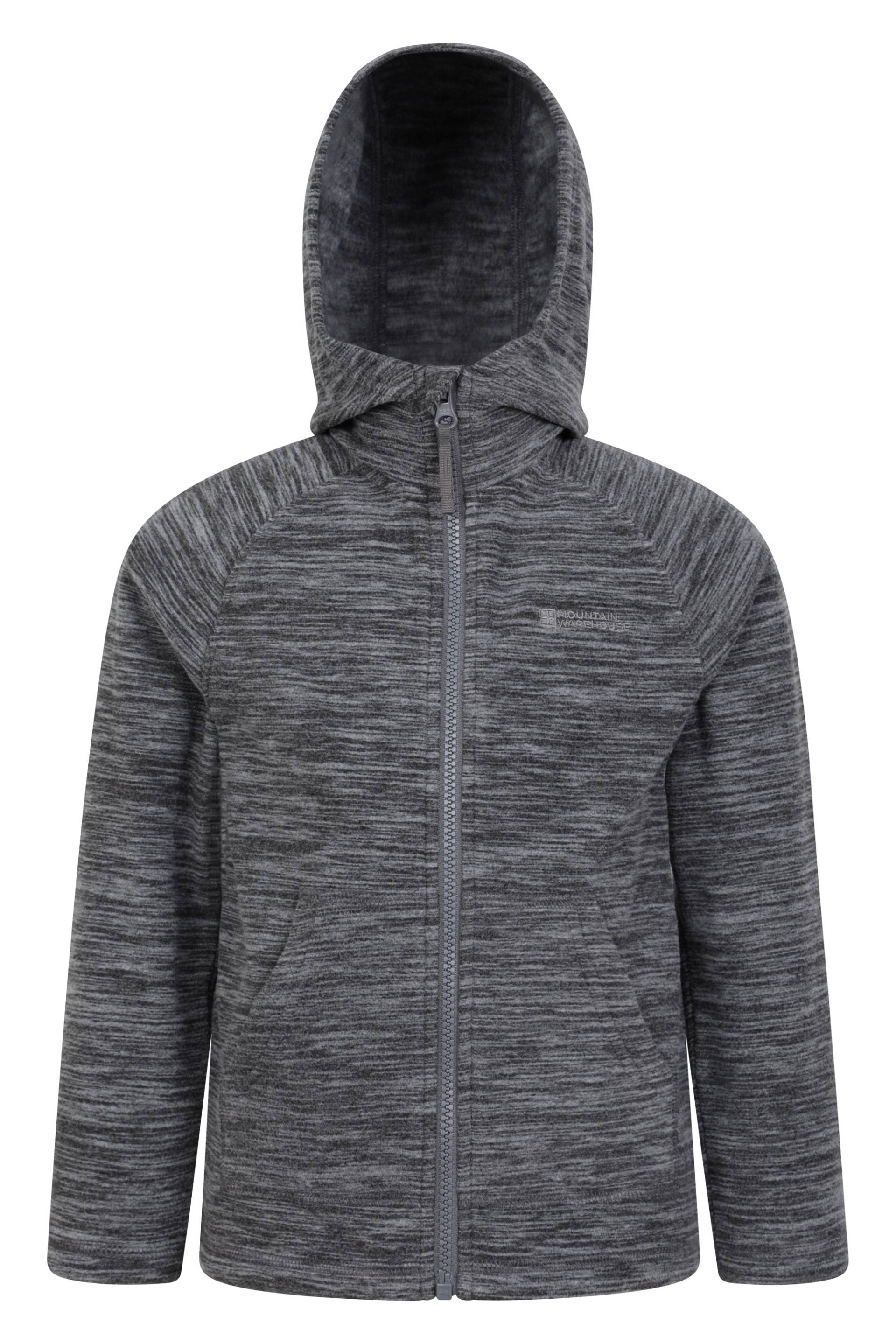 Snowdonia II Kinder Hoodie - Hell Grau von Mountain Warehouse