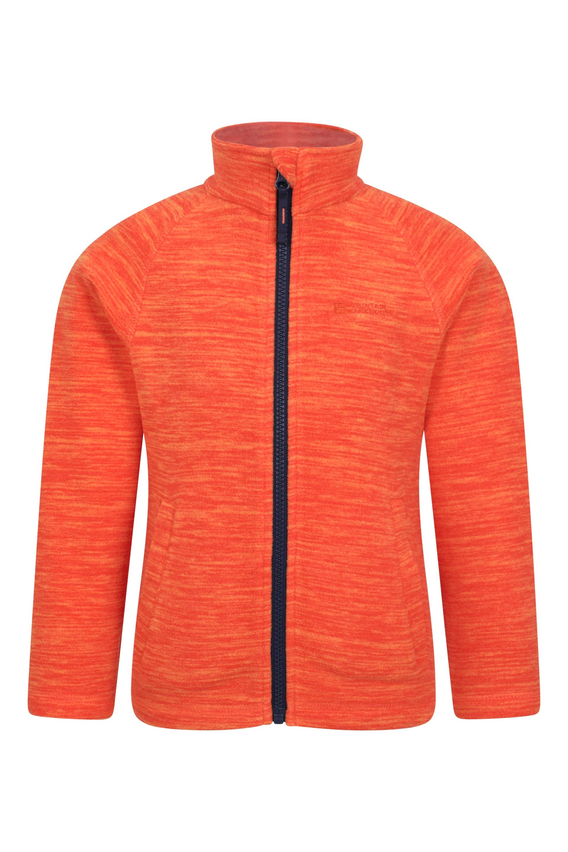 Snowdonia Kinder Fleece - Orange von Mountain Warehouse