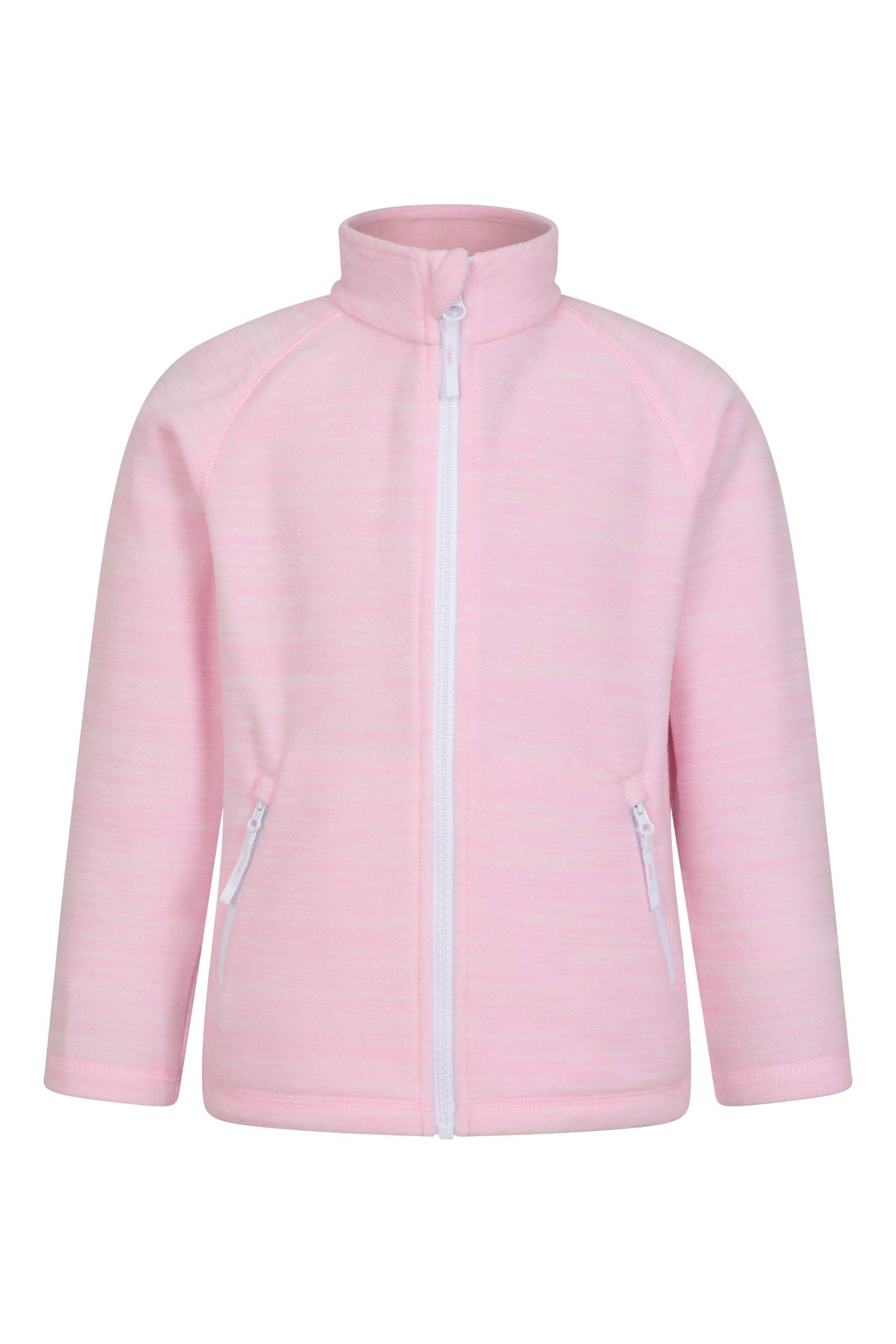 Snowdonia Kinder Fleece - Rosa von Mountain Warehouse