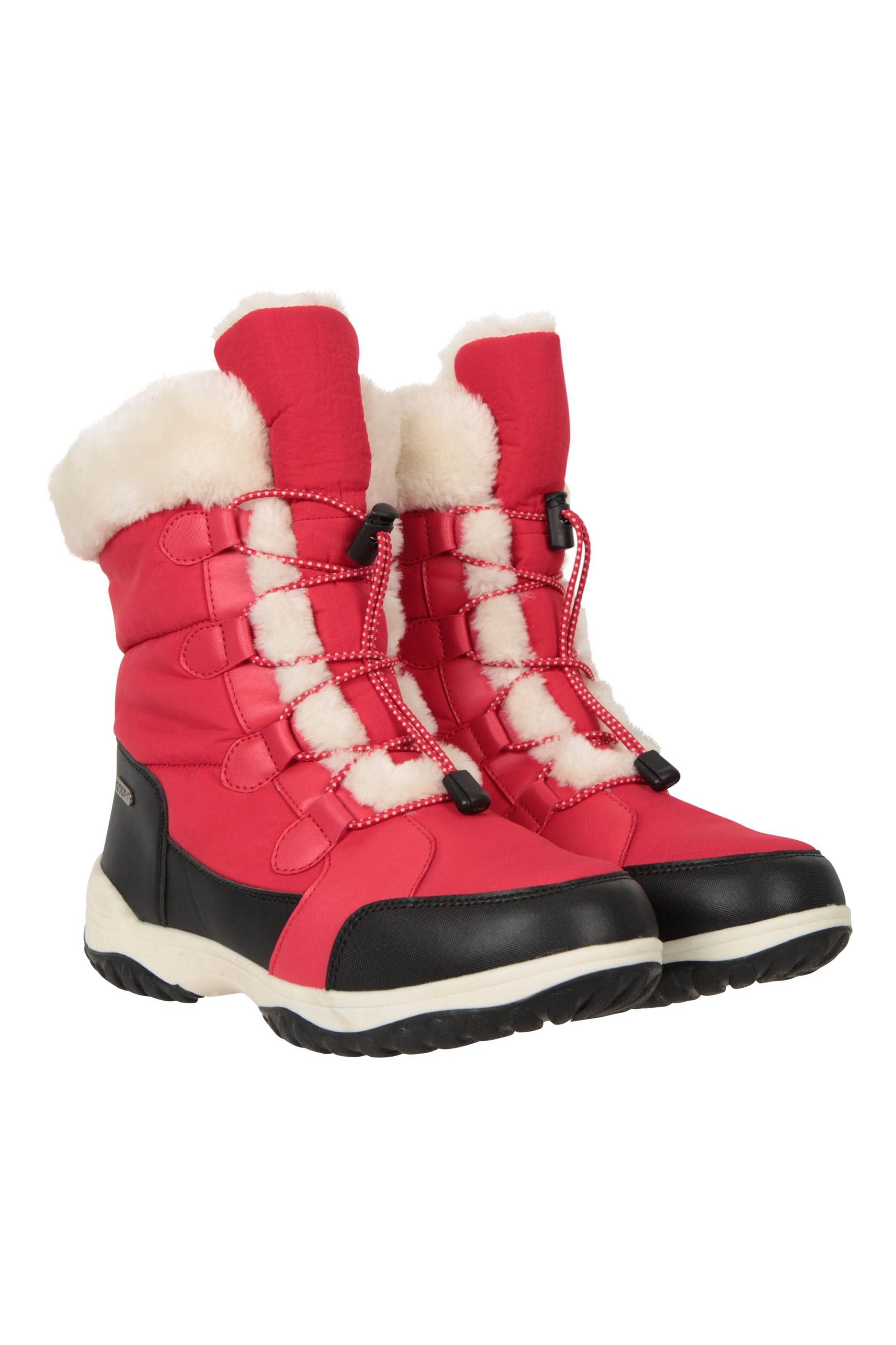 Snowflake Damen Schneestiefel - Rot von Mountain Warehouse