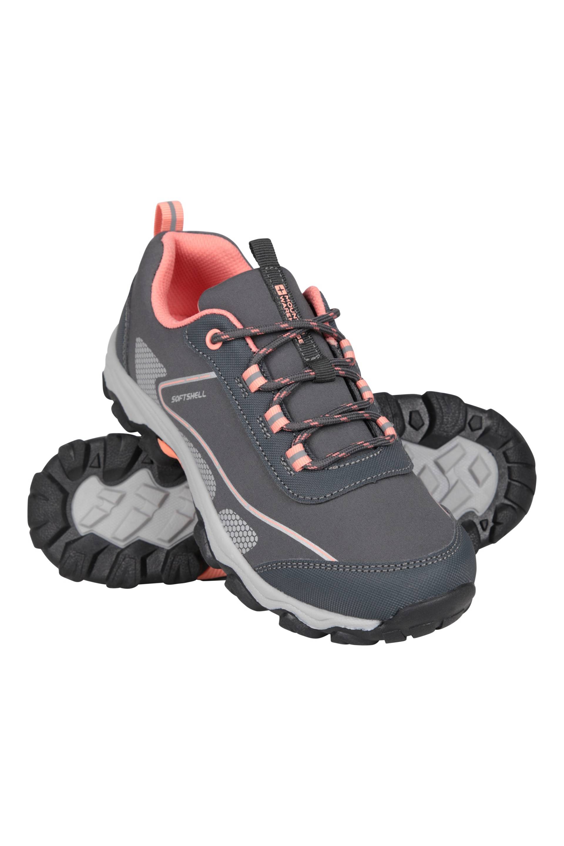 Softshell Kinderschuhe - Grau von Mountain Warehouse