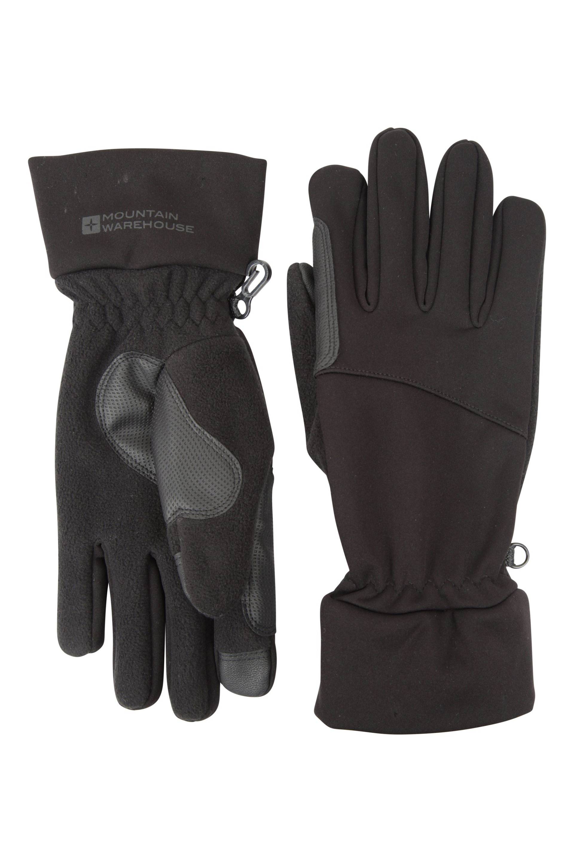 Softshell Touchscreen Damen-Handschuhe - Schwarz Softshell Touchscreen Damen-Handschuhe - Schwarz von Mountain Warehouse