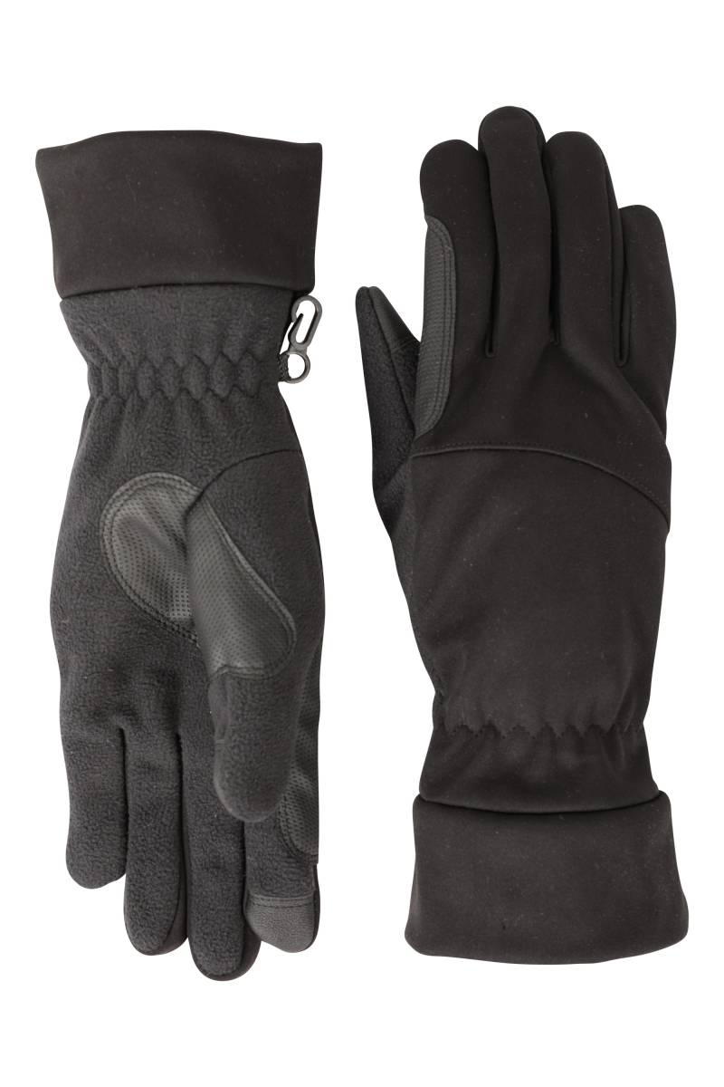 Softshell Touchscreen Herren-Handschuhe - Schwarz von Mountain Warehouse