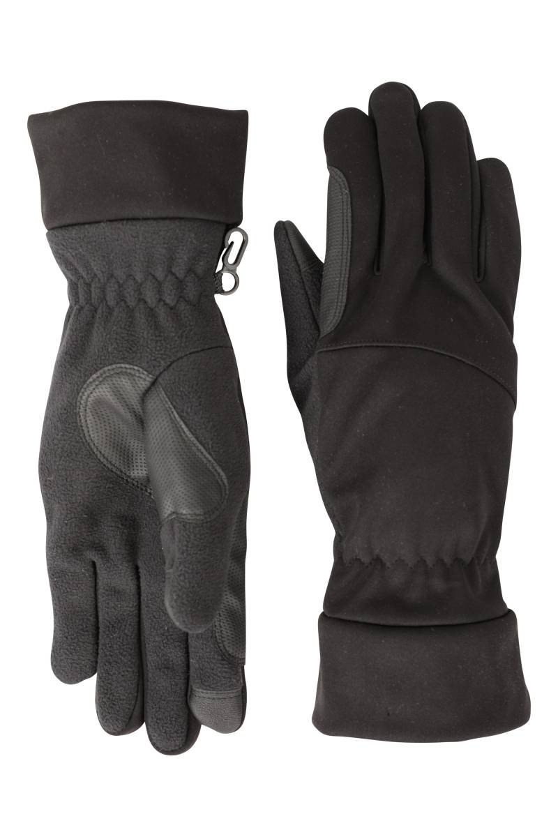Softshell Touchscreen Herren-Handschuhe - Schwarz von Mountain Warehouse