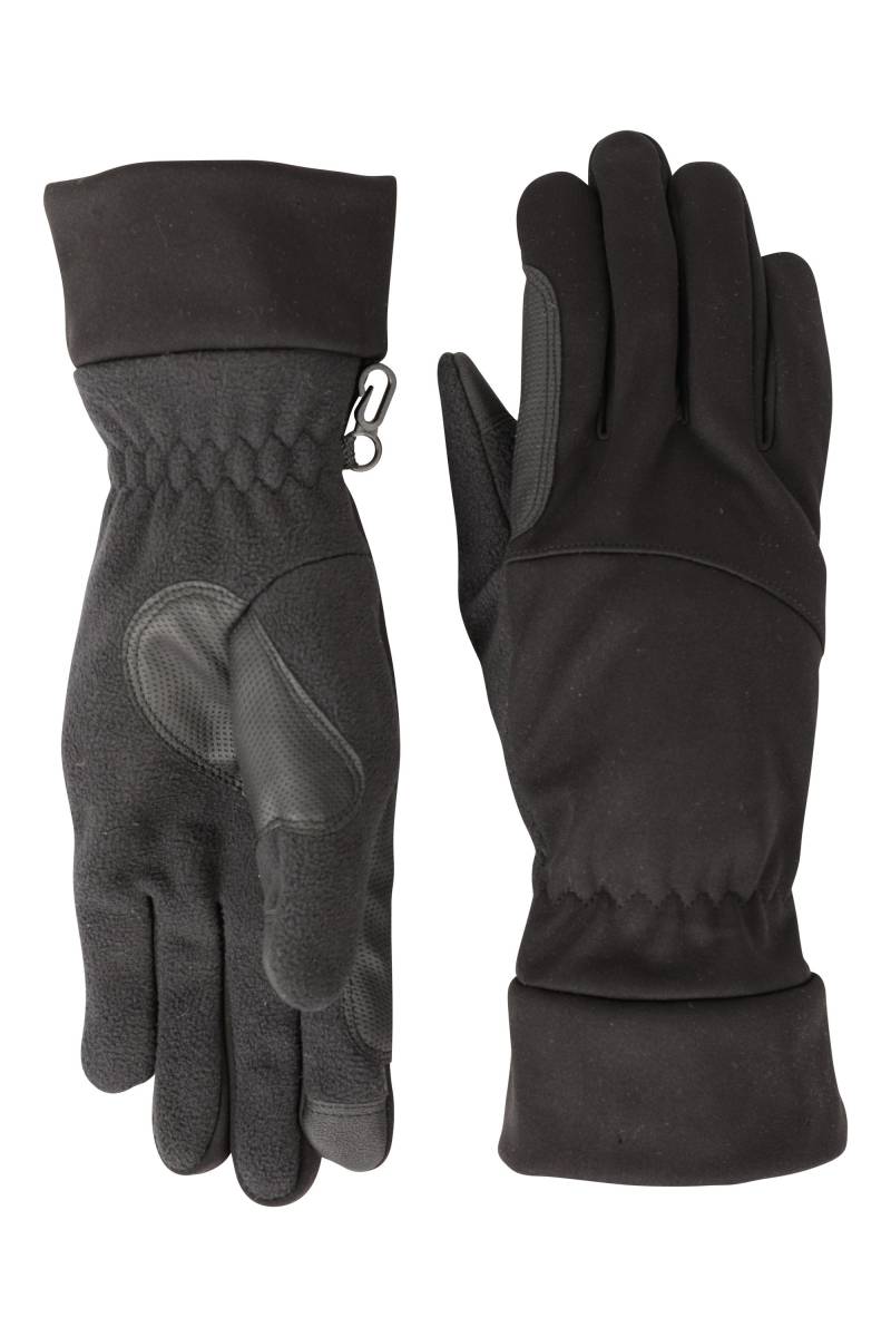 Softshell Touchscreen Herren-Handschuhe - Schwarz von Mountain Warehouse