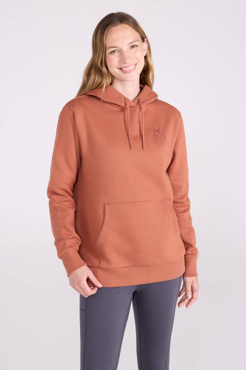 Spirit Of Adventure Damen-Kapuzenpullover - Orange von Mountain Warehouse