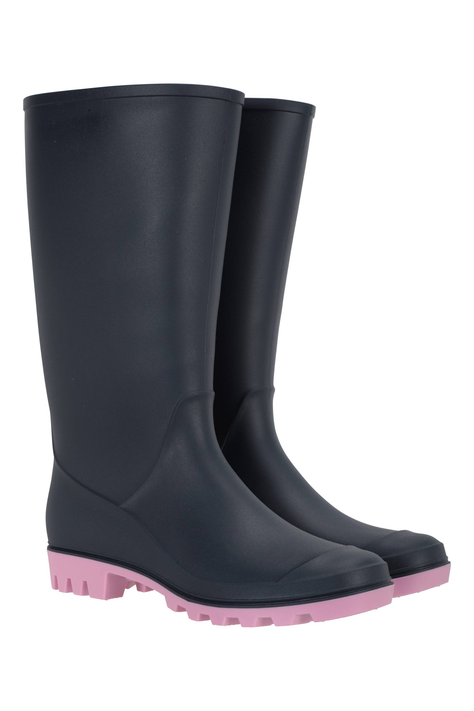 Splash Damen-Gummistiefel - Dark Blau von Mountain Warehouse