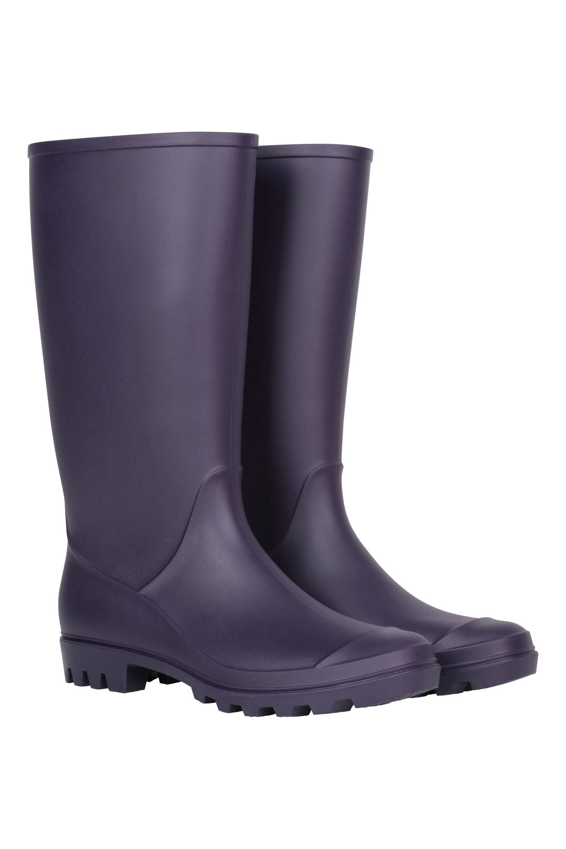 Splash Damen-Gummistiefel - Dunkel Lila von Mountain Warehouse