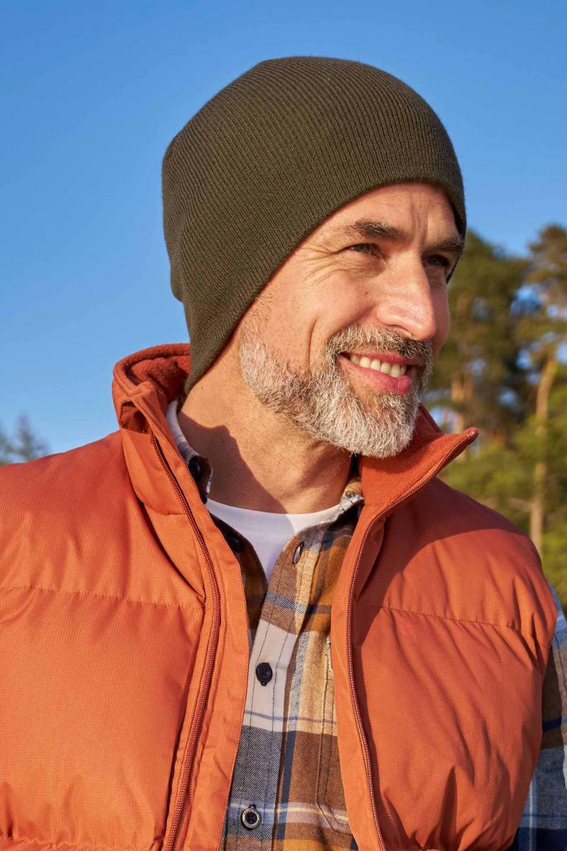 St Anton Beanie - Grün von Mountain Warehouse