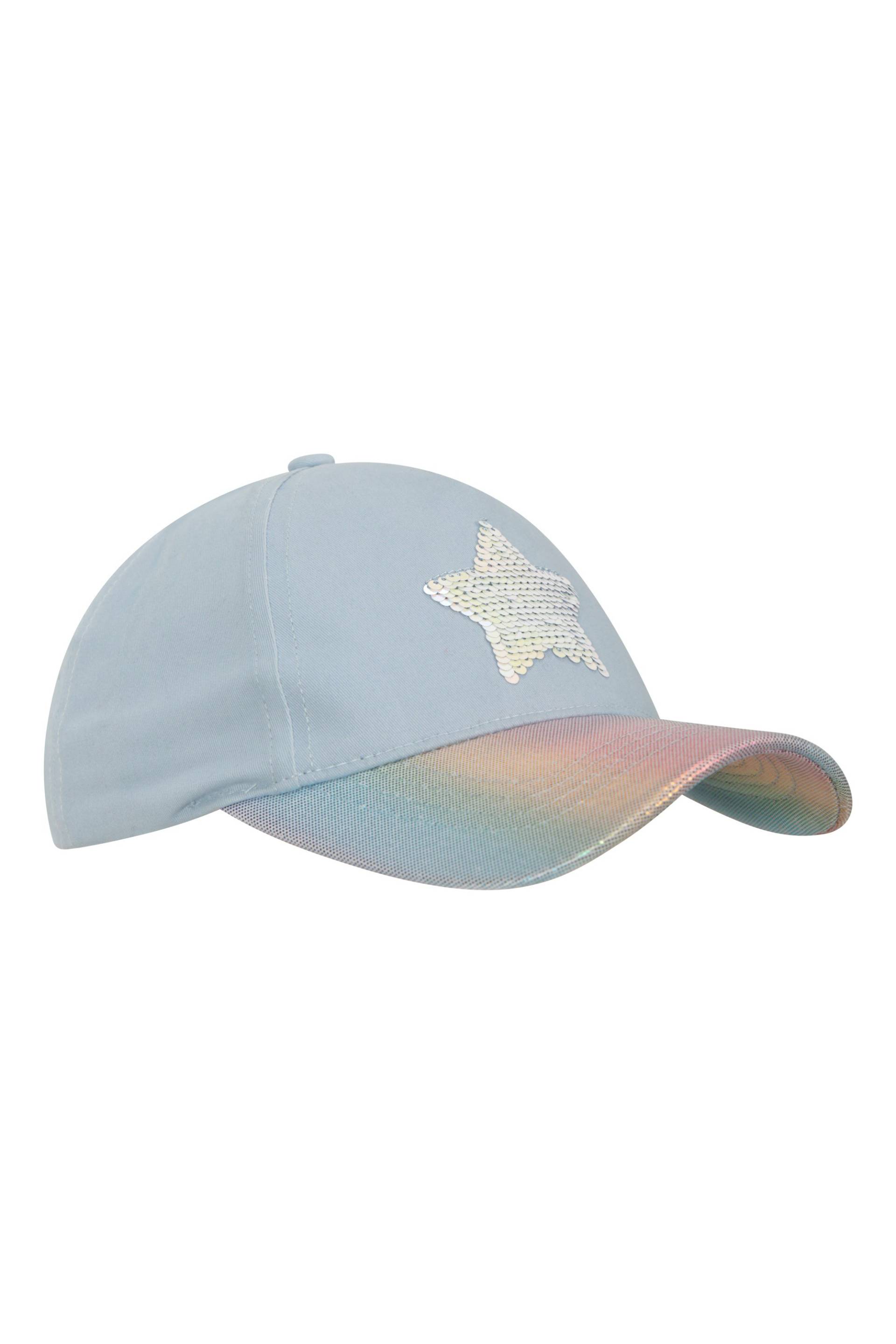 Star paillettenbesetzte Baseballkappe für Kinder - Blau von Mountain Warehouse