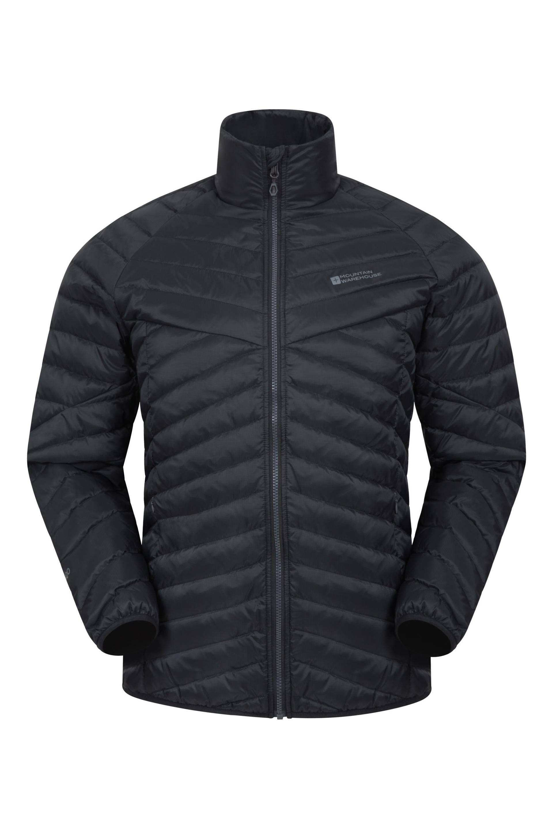 Stoke Extreme Daunenjacke für Herren - Schwarz von Mountain Warehouse