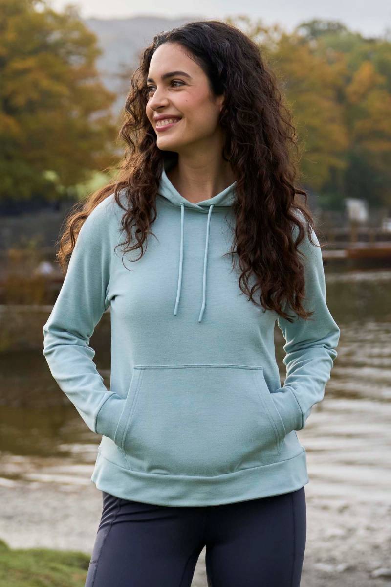 Strath Superweicher Damen Kapuzenpullover - Mintgrün von Mountain Warehouse