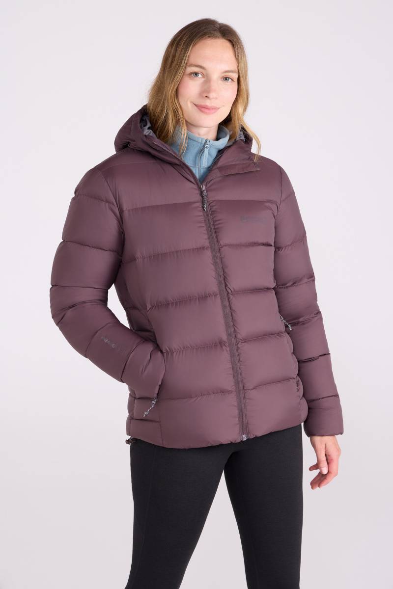 Stratus Packbare Damen Daunenjacke - Violett von Mountain Warehouse