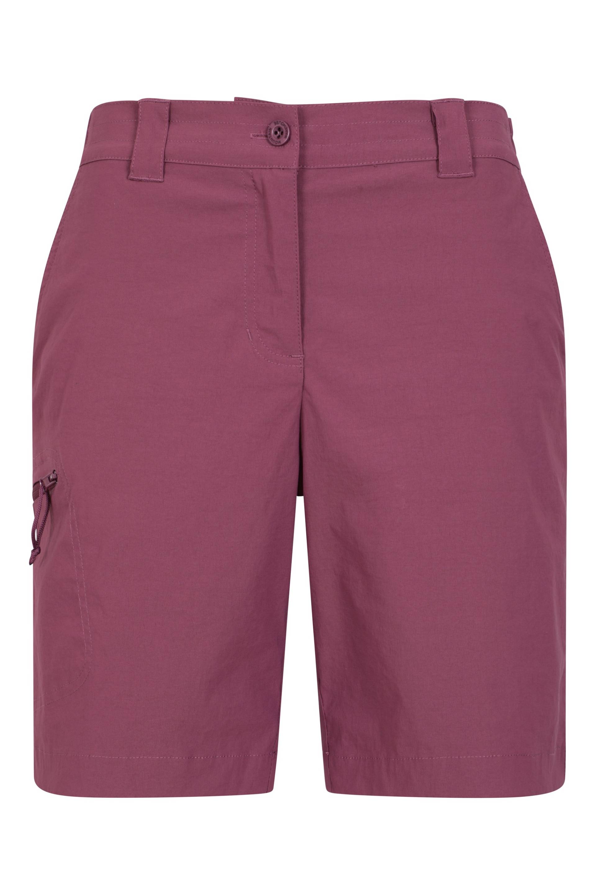 Stretch-Damen-Wander-Shorts - Rosa von Mountain Warehouse