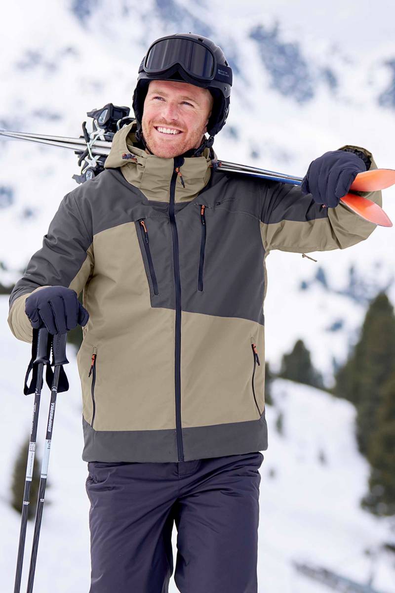 Supernova Herren-Skijacke - Beige Supernova Herren-Skijacke - Beige von Mountain Warehouse