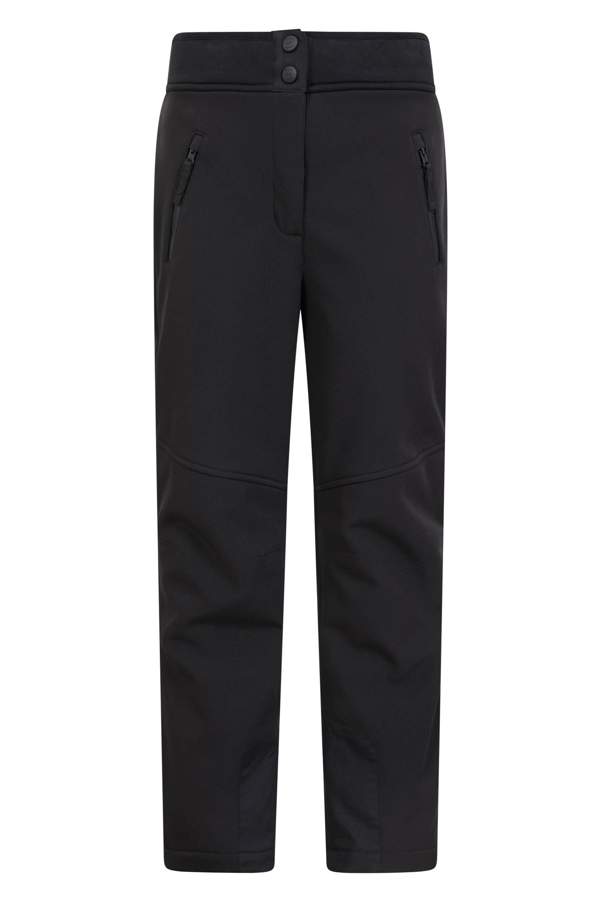 Swiss Softshell Kinder-Skihose - Schwarz von Mountain Warehouse