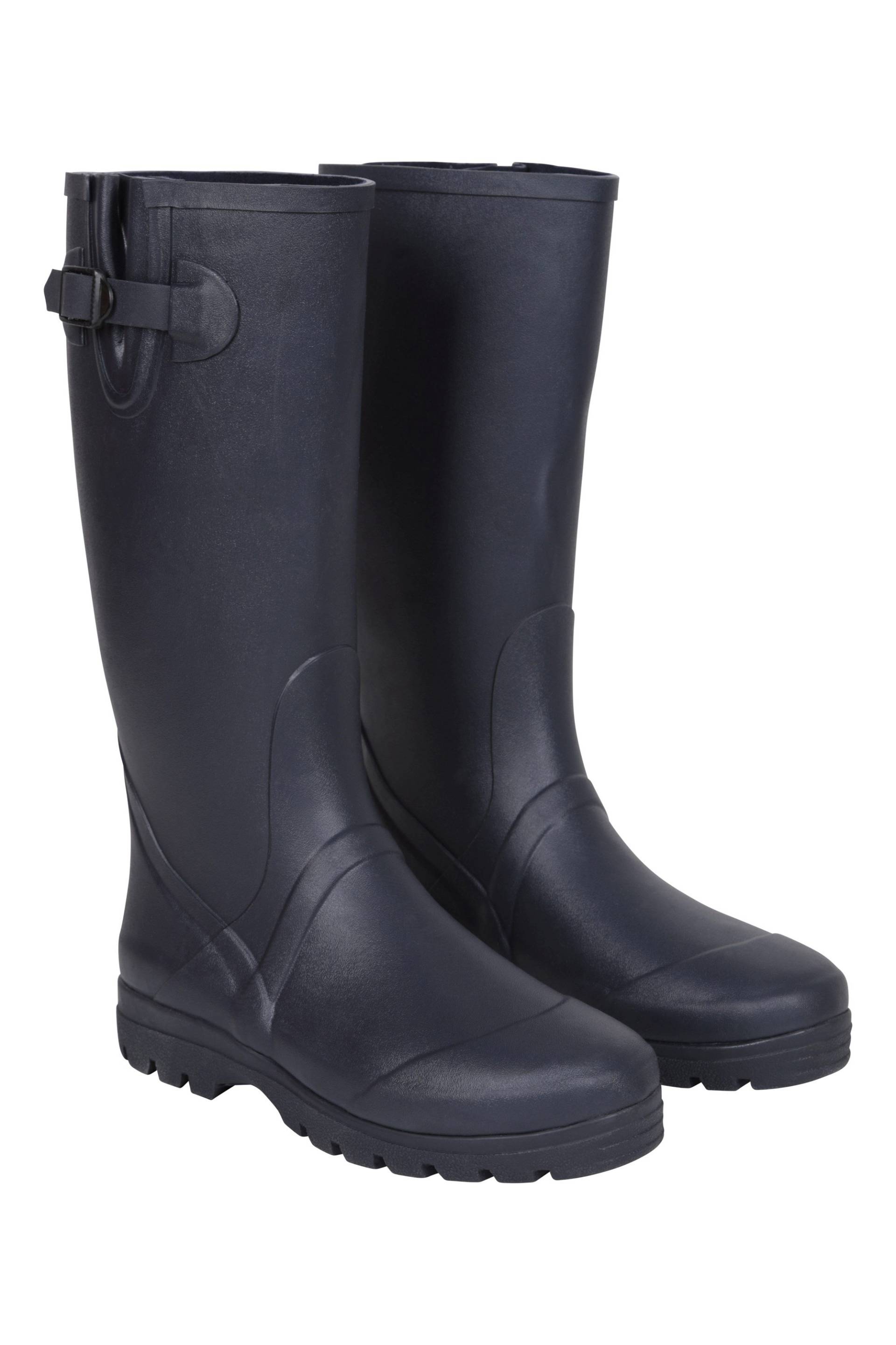 Tall Damen Gummistiefel - Marineblau von Mountain Warehouse