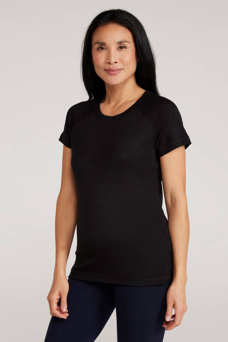 Talus Damen Baselayer T-Shirt - Schwarz von Mountain Warehouse