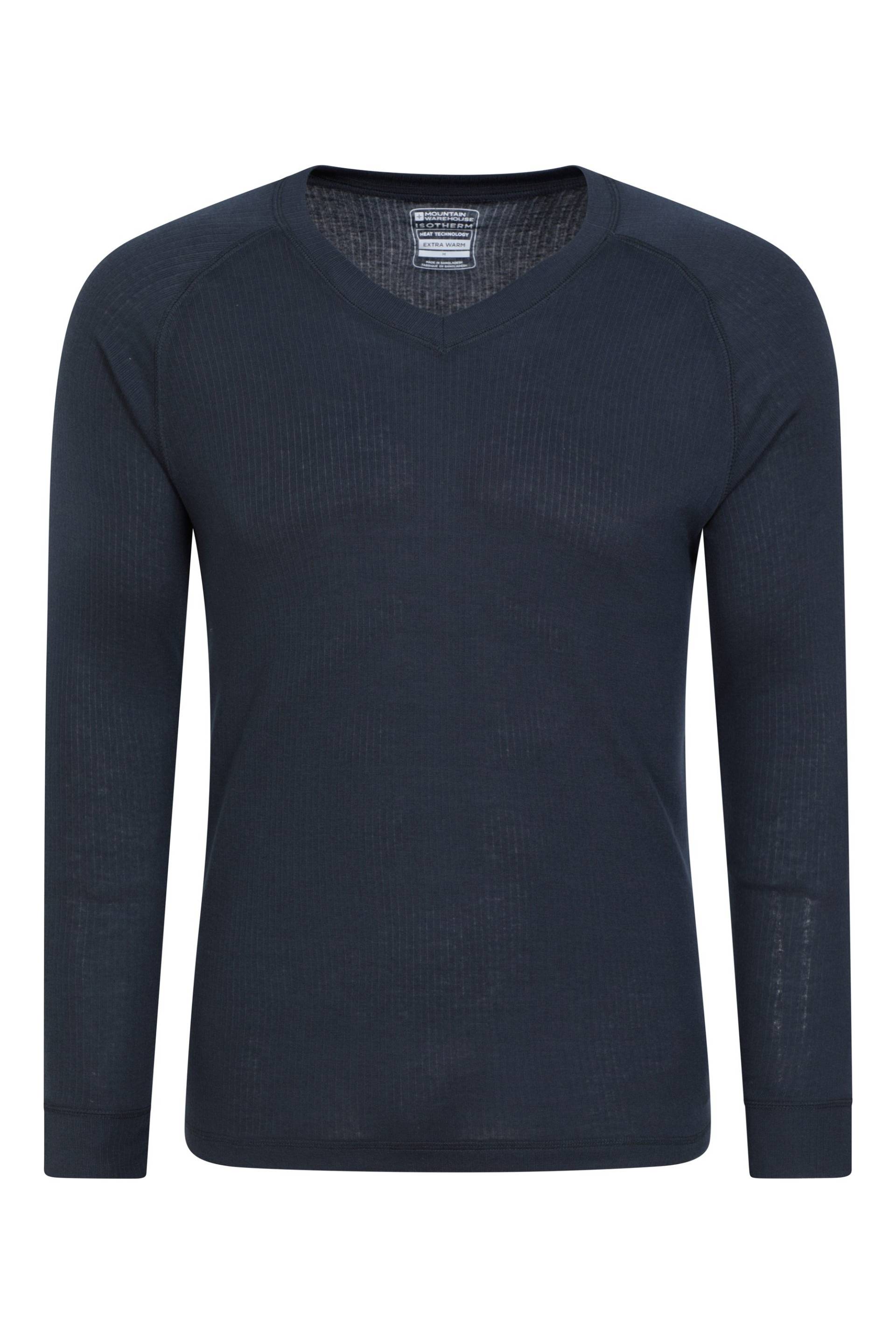 Talus Herren Baselayer-Top mit V-Ausschnitt - Marineblau Talus Herren Baselayer-Top mit V-Ausschnitt - Marineblau von Mountain Warehouse