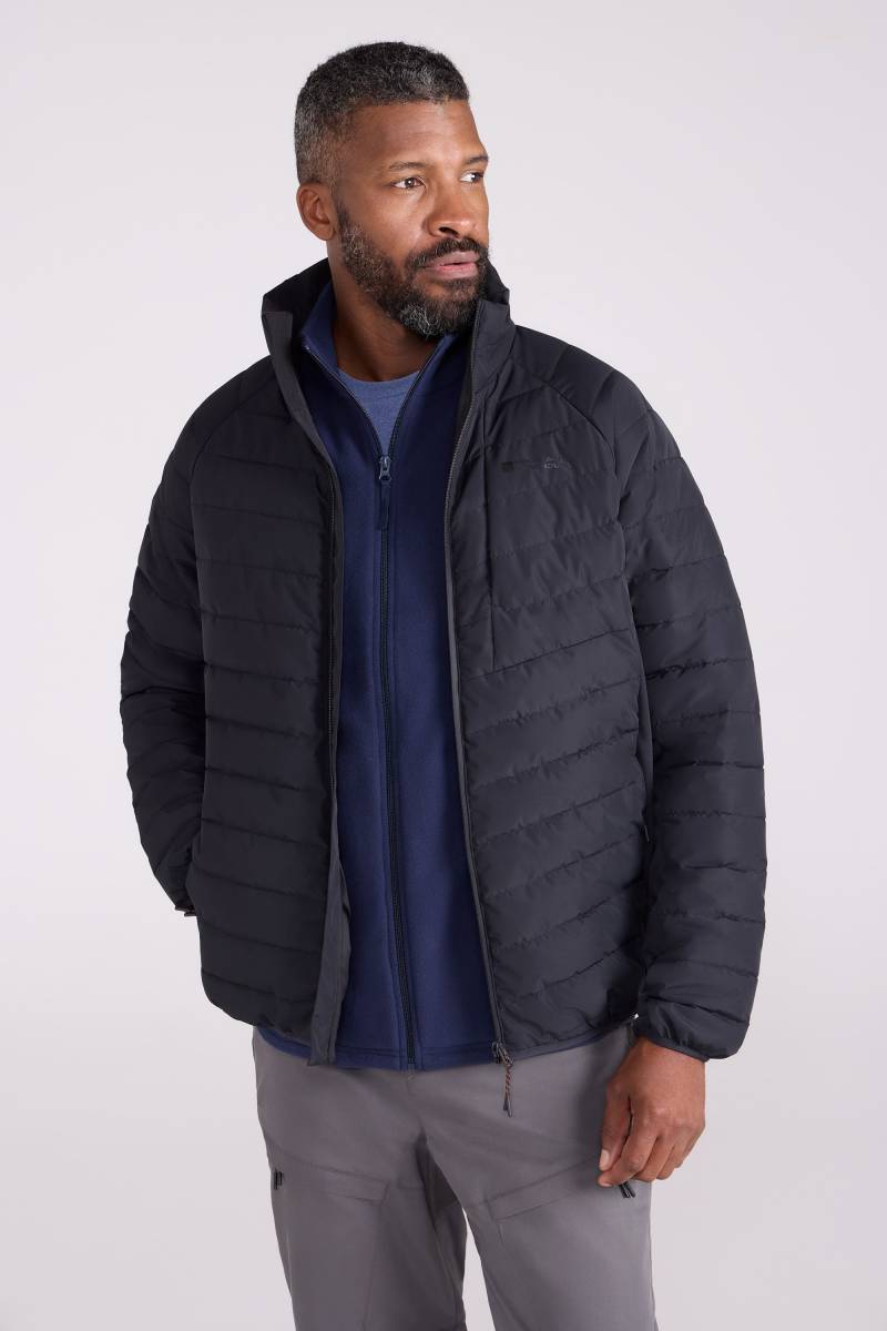 Tarragona Hybrid Jacke - Schwarz von Mountain Warehouse