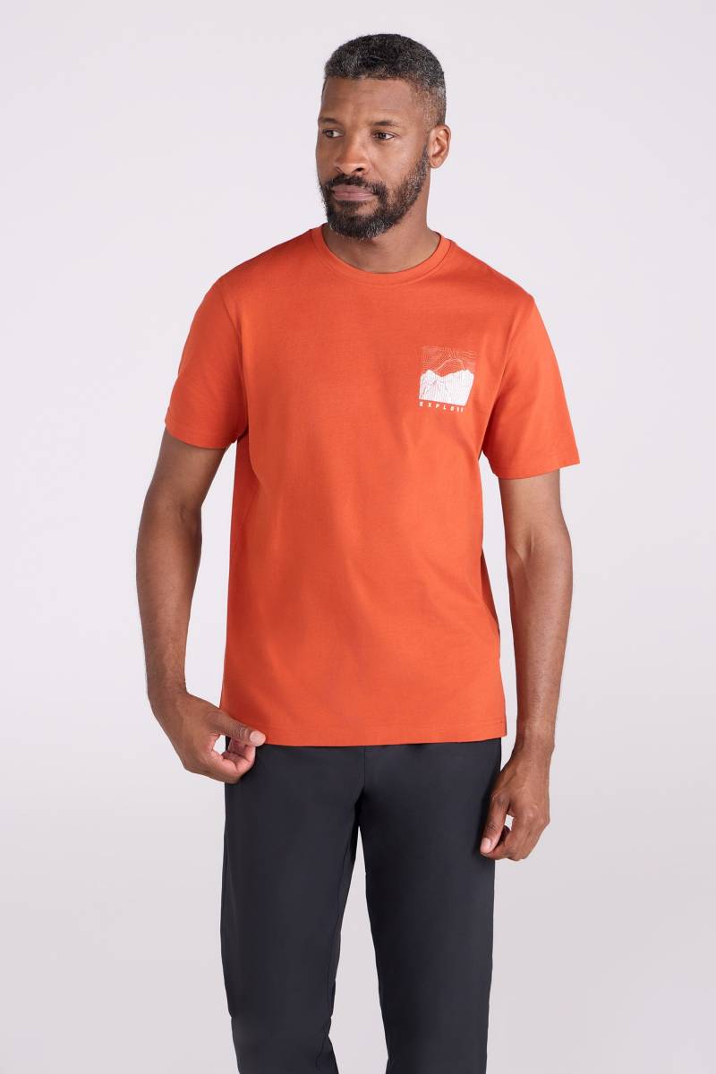 Tech Mountains T-Shirt für Herren - Orange Tech Mountains T-Shirt für Herren - Orange von Mountain Warehouse