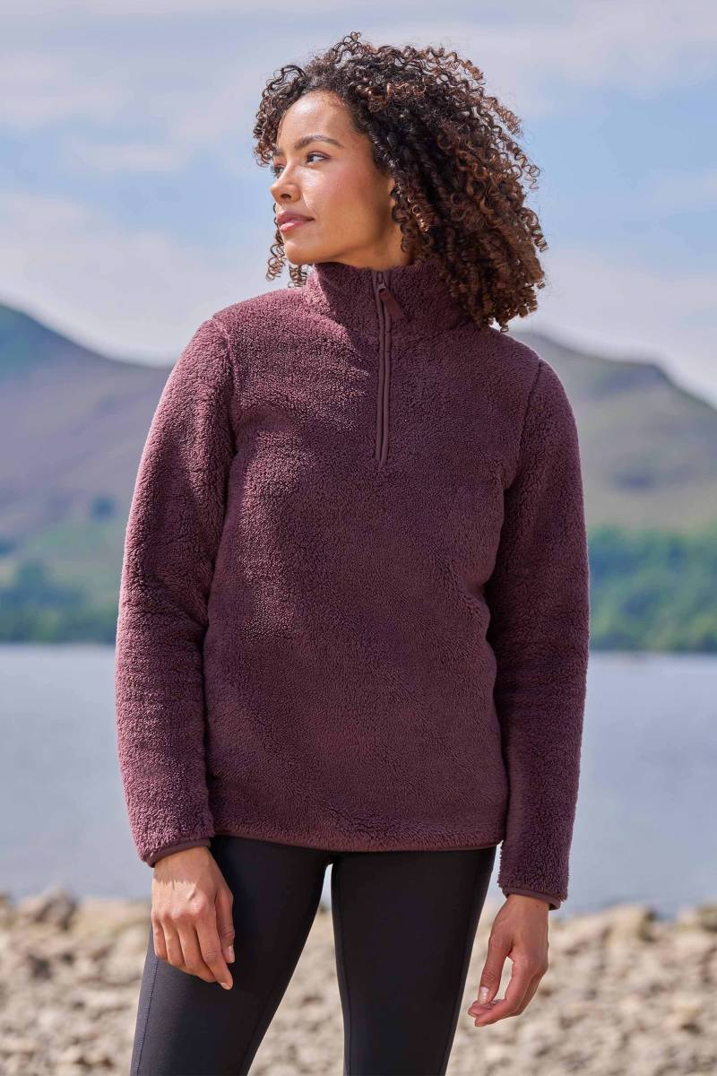 Teddy Damen Fleece-Pullover - Braun von Mountain Warehouse