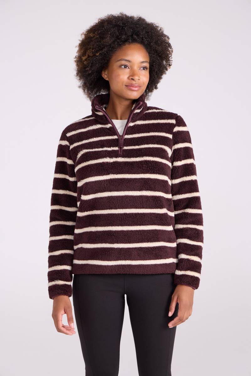 Teddy Damen Fleece-Pullover - Braun von Mountain Warehouse