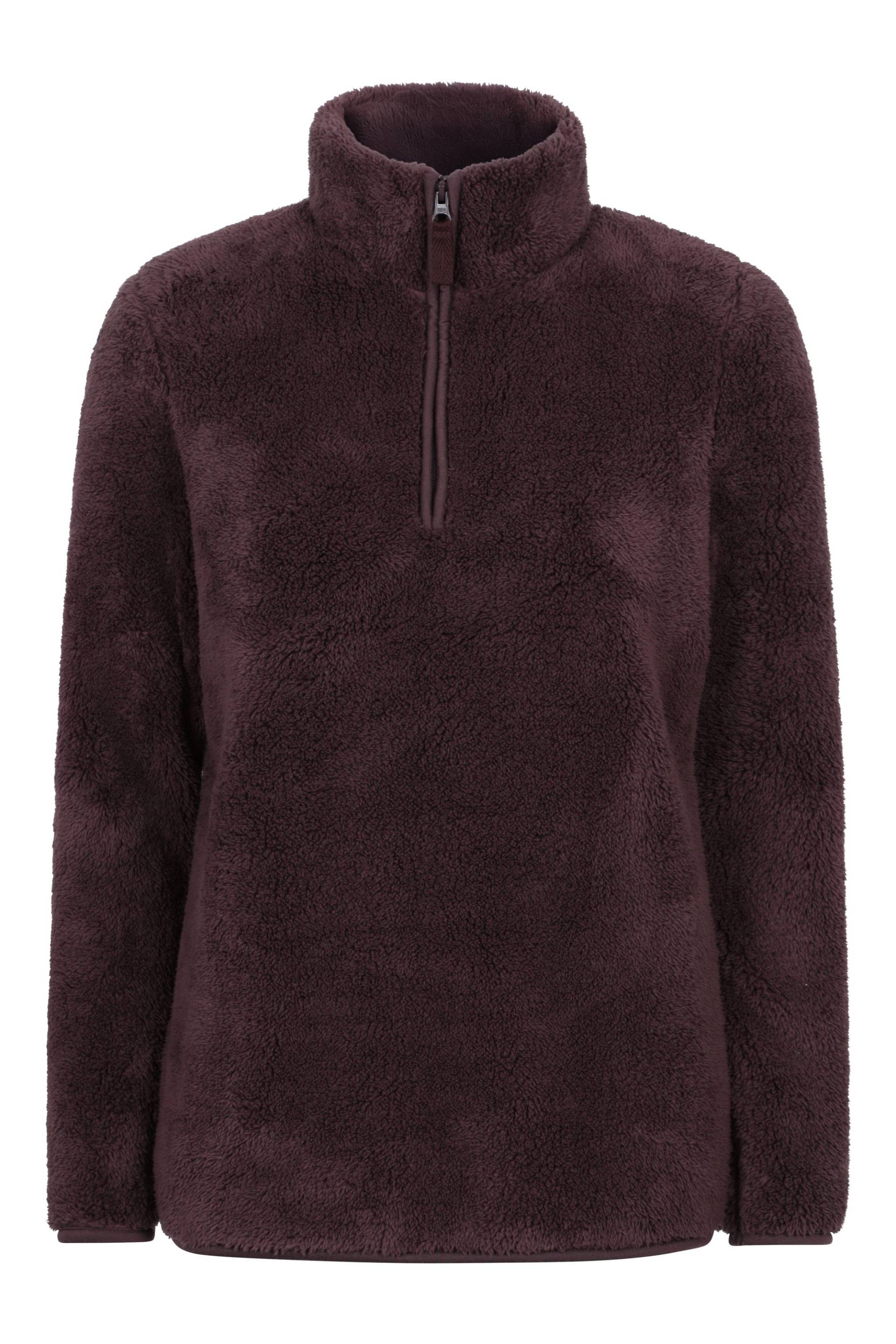 Teddy Damen Fleece-Pullover - Braun Teddy Damen Fleece-Pullover - Braun von Mountain Warehouse