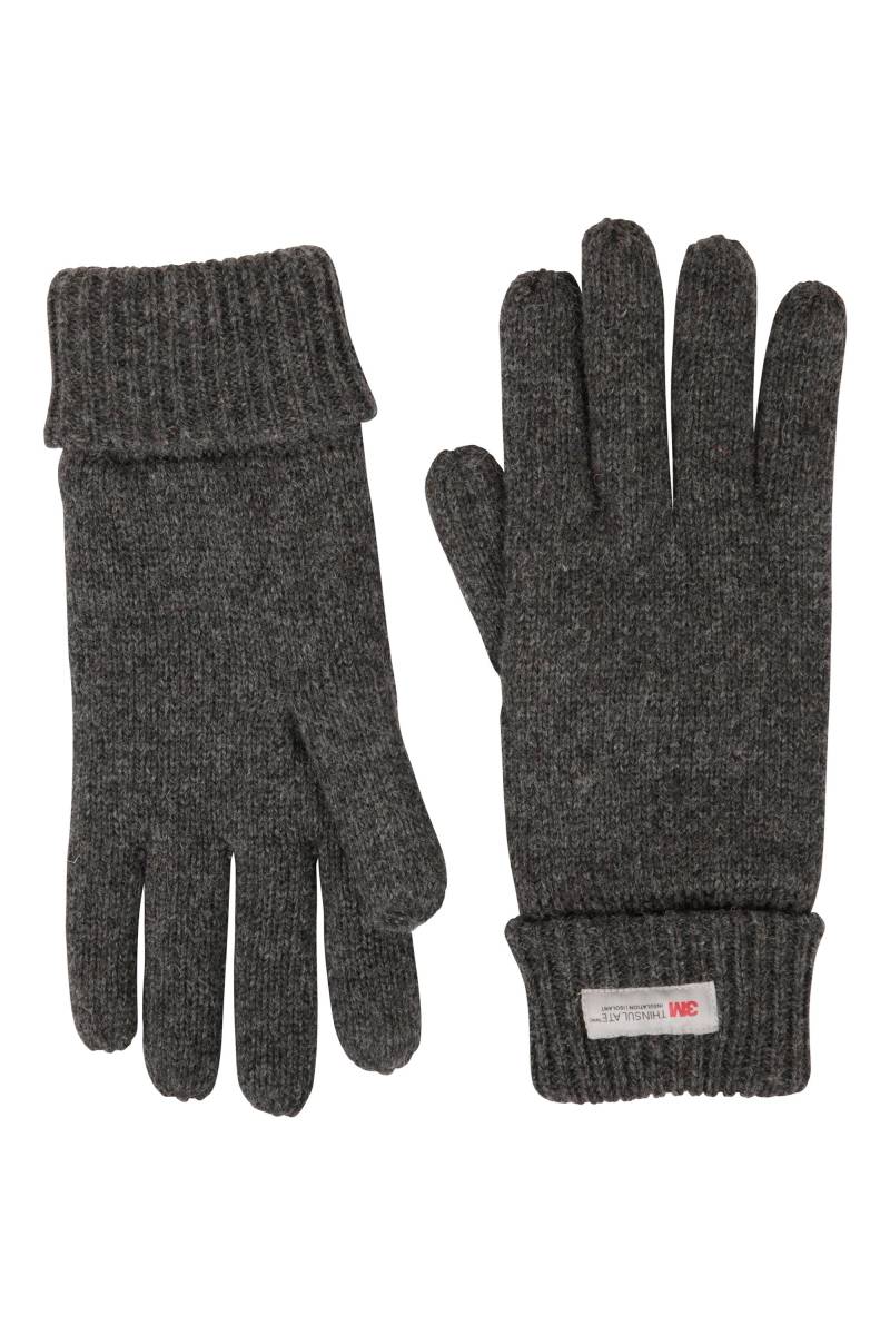 Thinsulate™ Fleece-Gefütterte Herrenhandschuhe - Grau von Mountain Warehouse