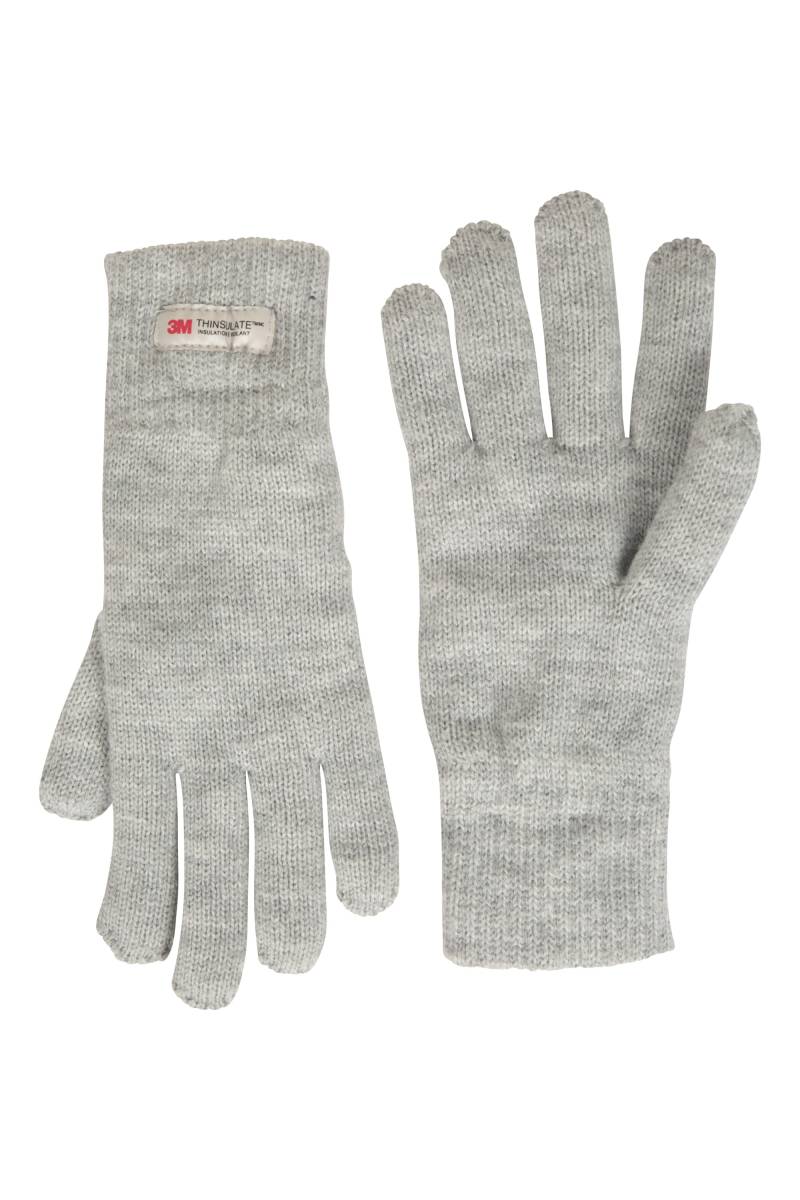 Thinsulate Damen-Strickhandschuhe - Grau von Mountain Warehouse