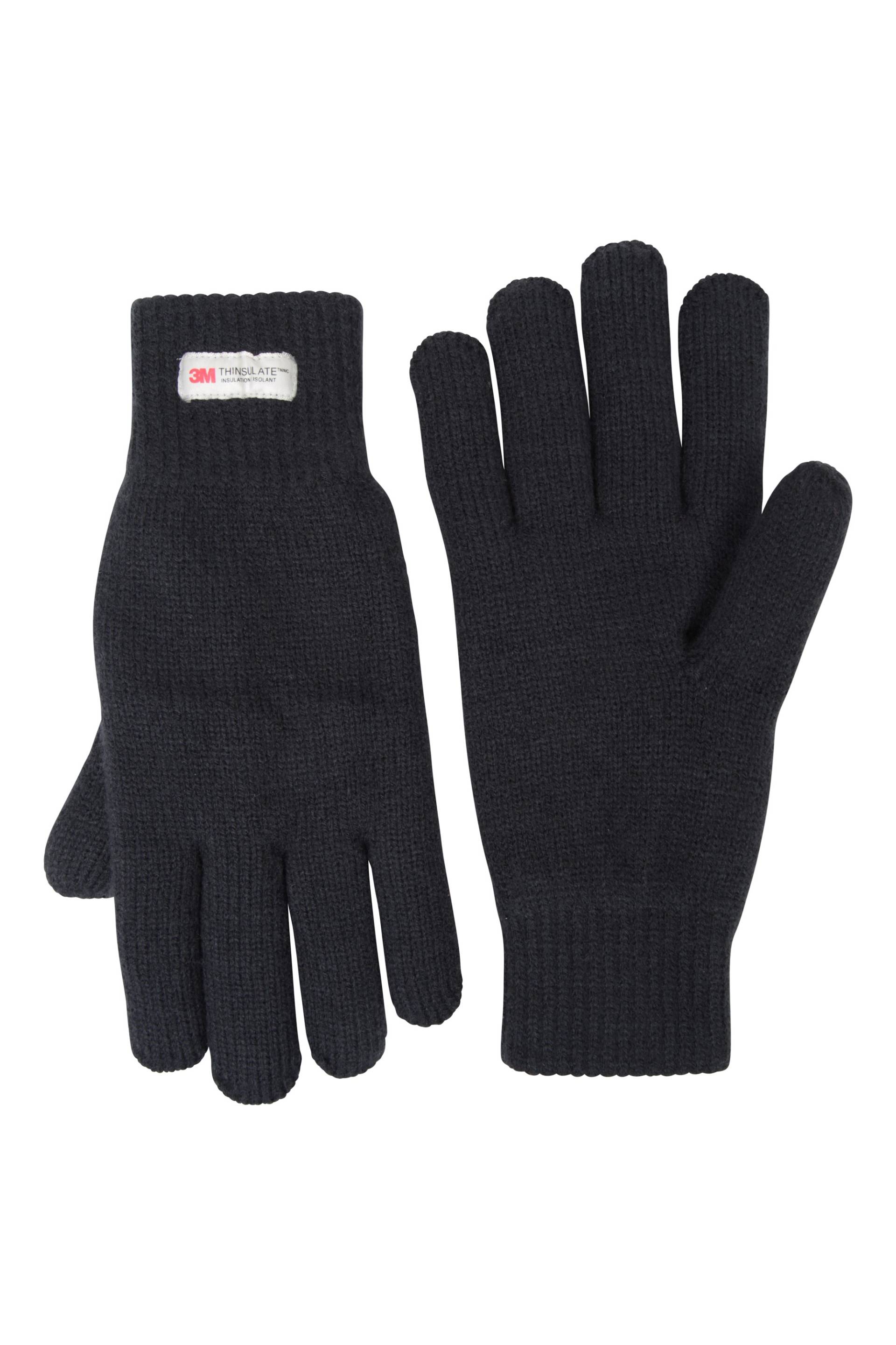 Thinsulate Herren Strick-Handschuhe - Marineblau von Mountain Warehouse