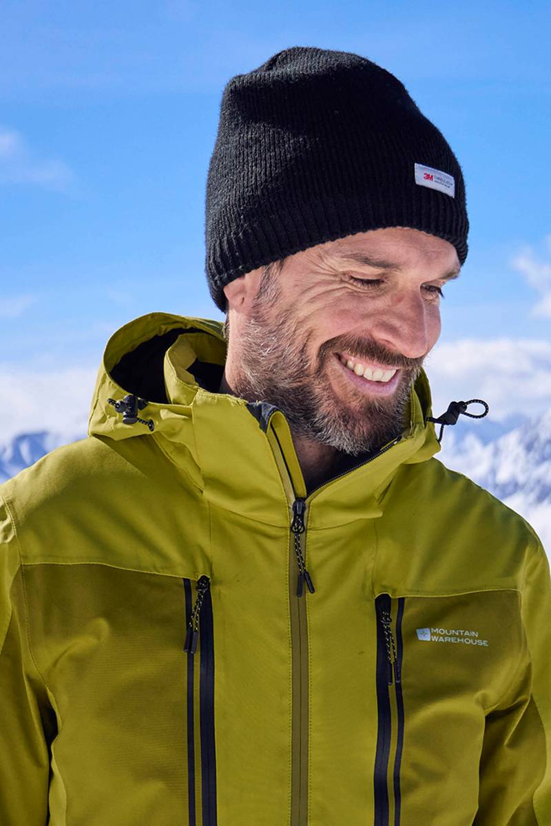Thinsulate Herren-Strickmütze - Schwarz von Mountain Warehouse