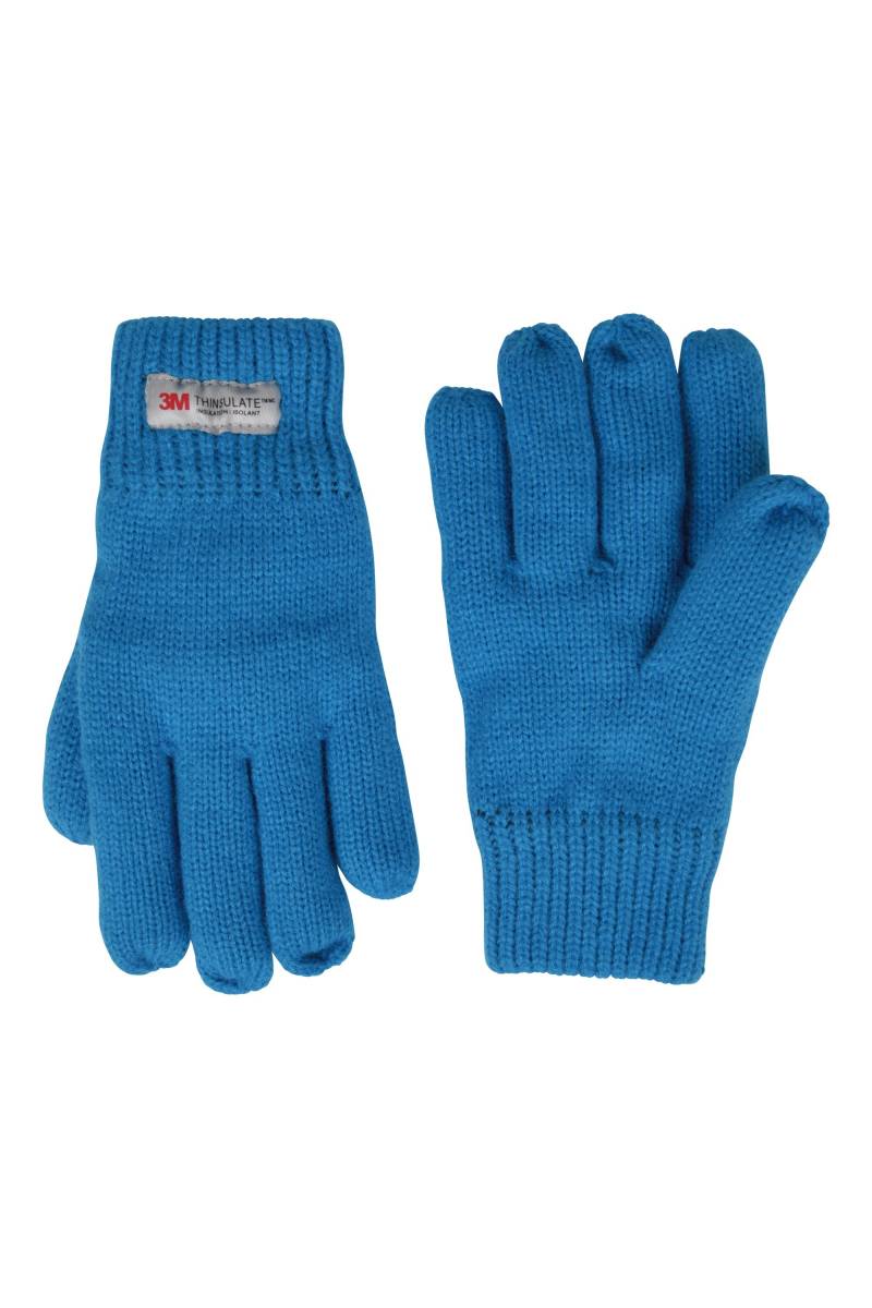 Thinsulate Thermo-Strickhandschuhe für Kinder - Blau von Mountain Warehouse