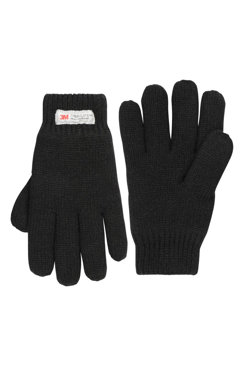 Thinsulate Thermo-Strickhandschuhe für Kinder - Schwarz von Mountain Warehouse