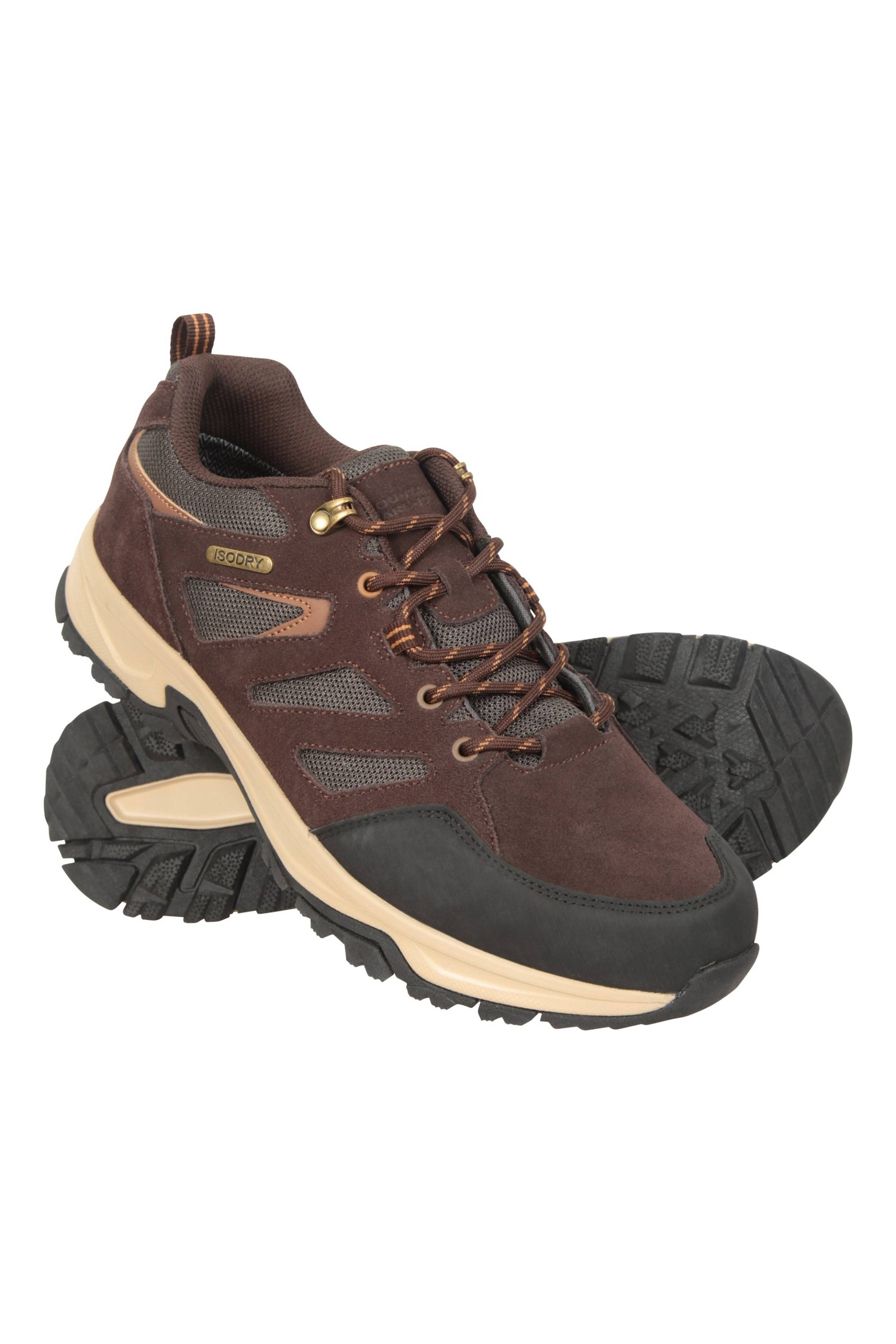 Thunder Wasserdichte Herren Wanderschuhe - Braun von Mountain Warehouse