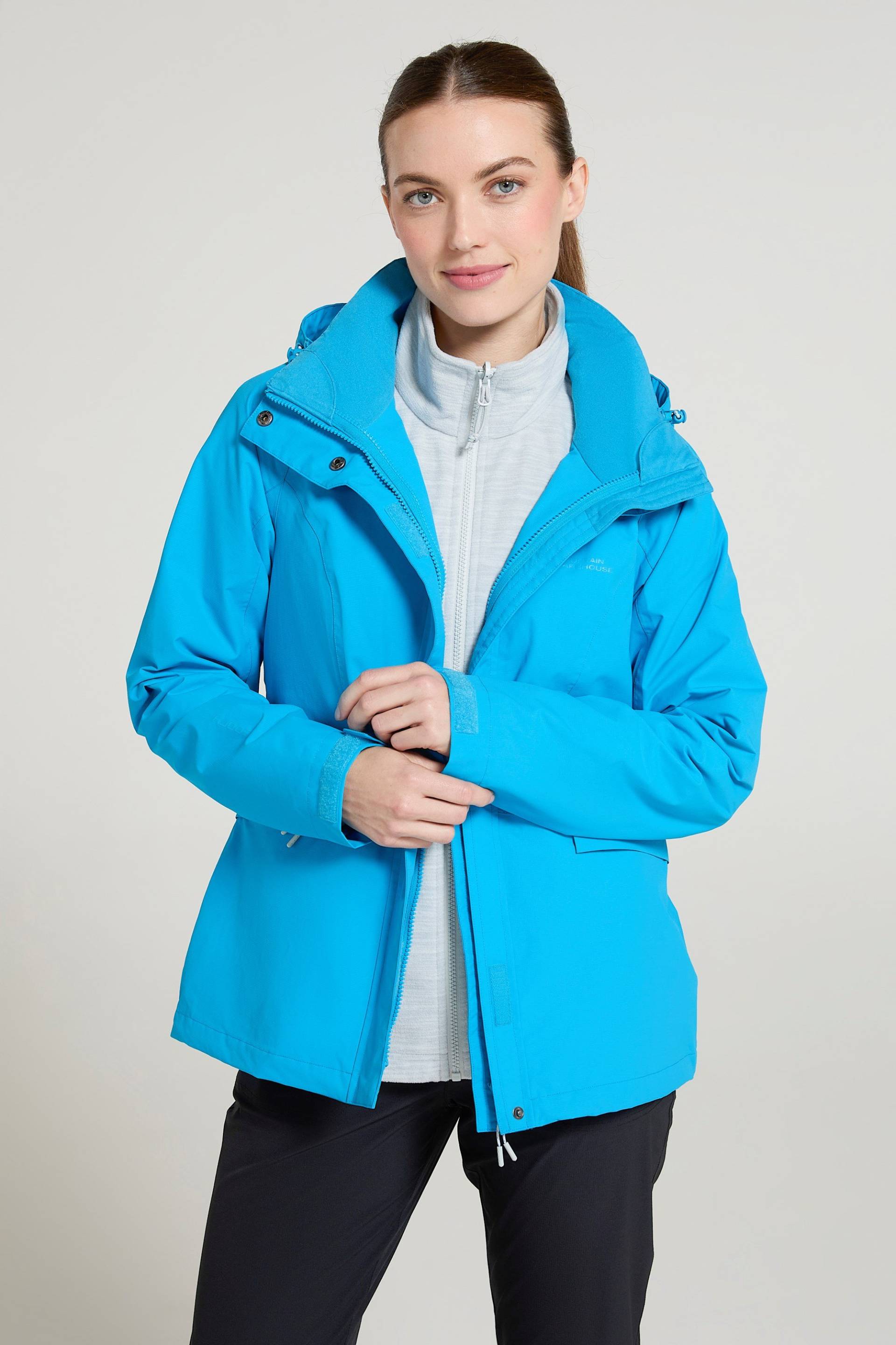 Thunderstorm II 3-in-1-Damenjacke - Blau von Mountain Warehouse