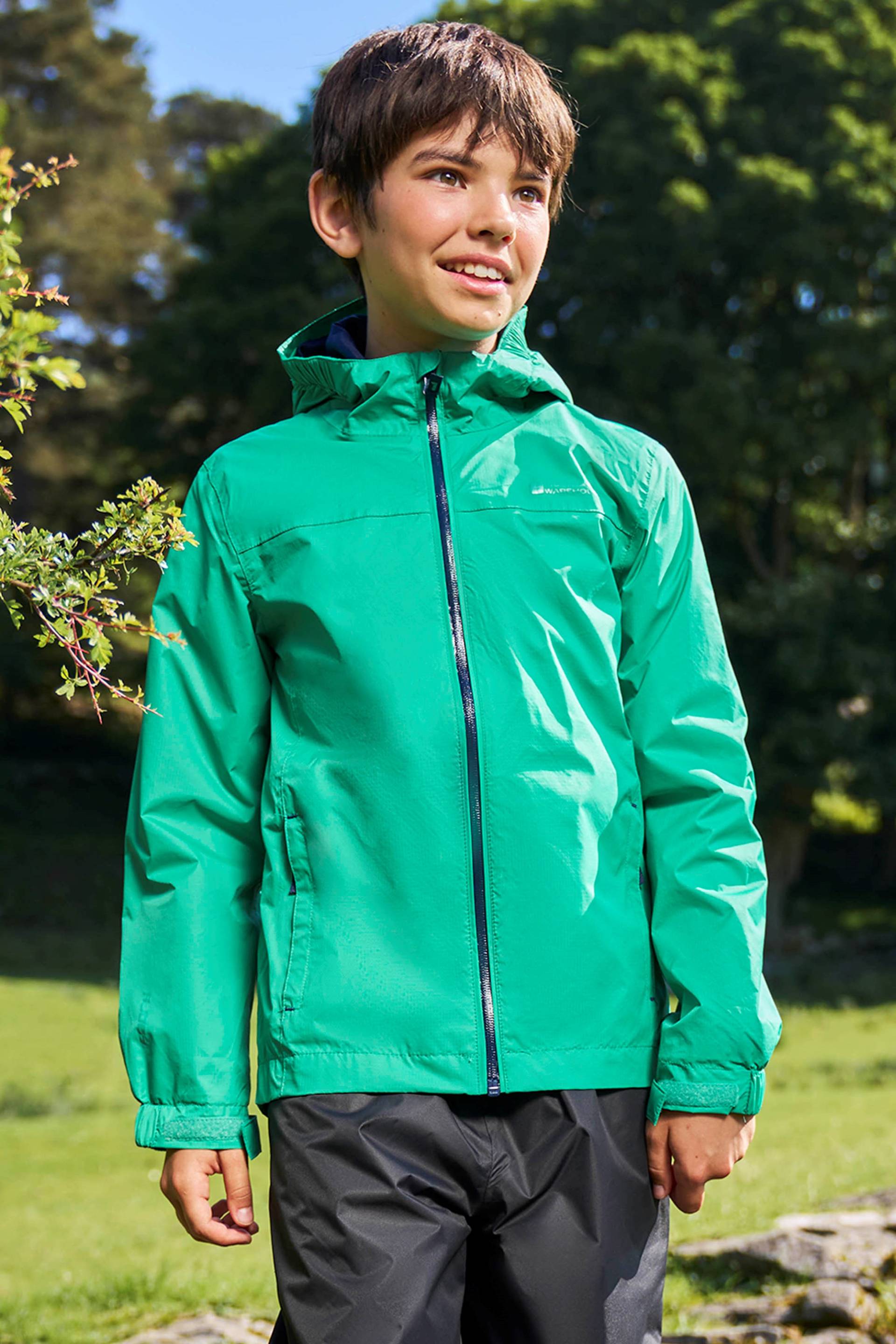 Torrent Wasserdichte Kinderjacke - Grün Torrent Wasserdichte Kinderjacke - Grün von Mountain Warehouse