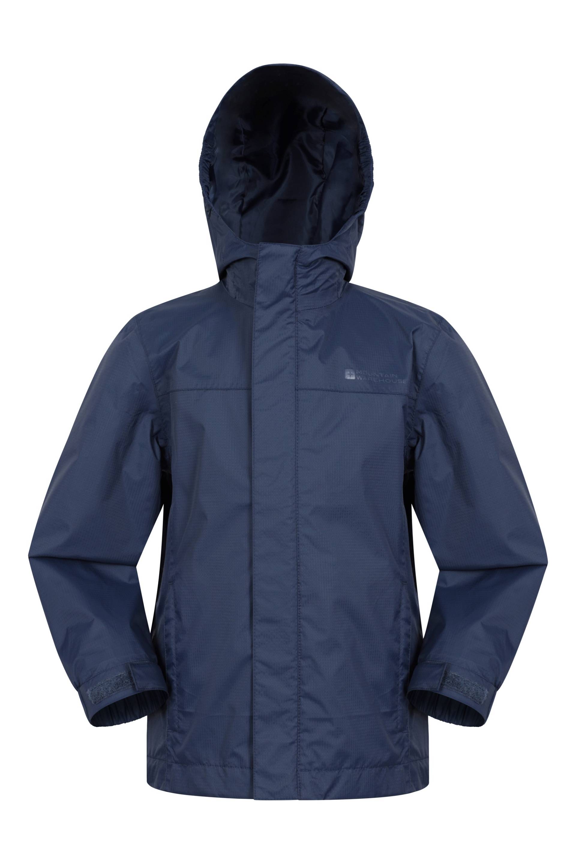 Torrent Wasserdichte Kinderjacke - Marineblau von Mountain Warehouse