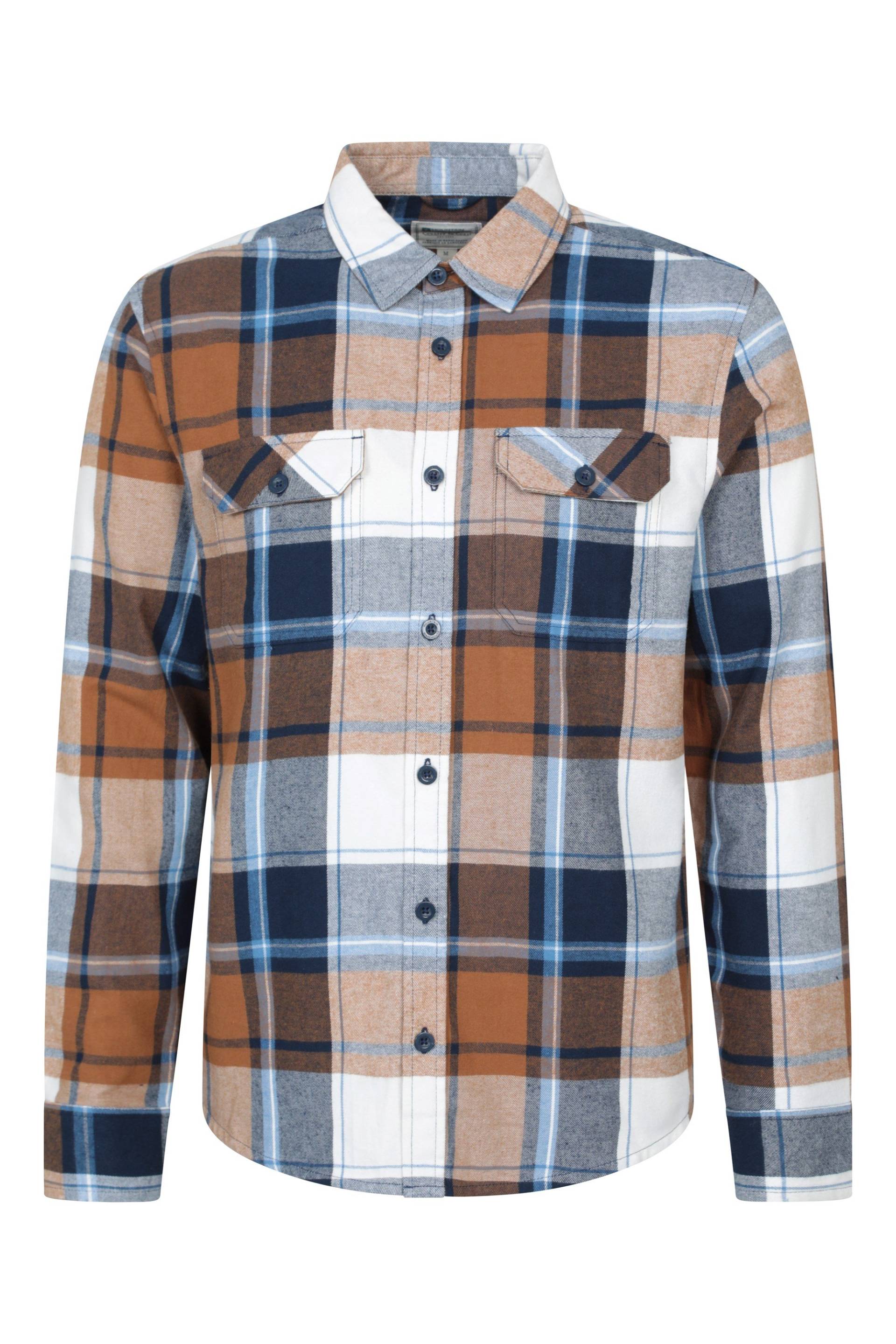 Trace Langärmliges Flanell-Shirt für Herren - Trace Langärmliges Flanell-Shirt für Herren - von Mountain Warehouse