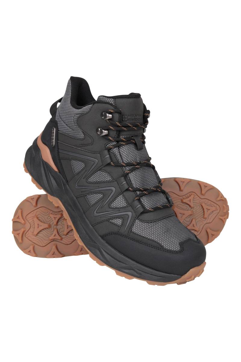 Trail Blazer Wasserdichte Herren Wanderschuhe - Schwarz von Mountain Warehouse