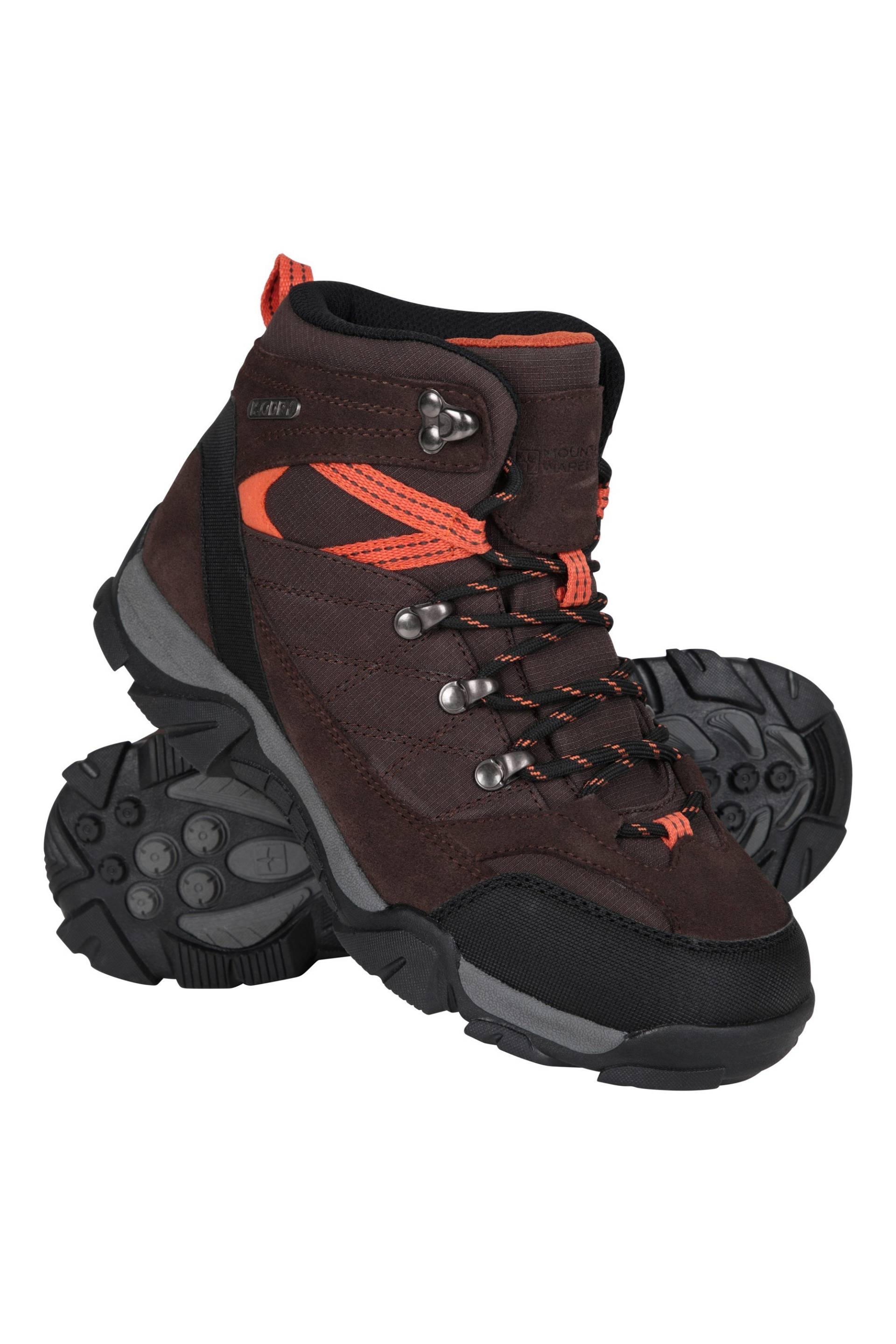 Trail Wasserdichte Kinderstiefel - Braun Trail Wasserdichte Kinderstiefel - Braun von Mountain Warehouse
